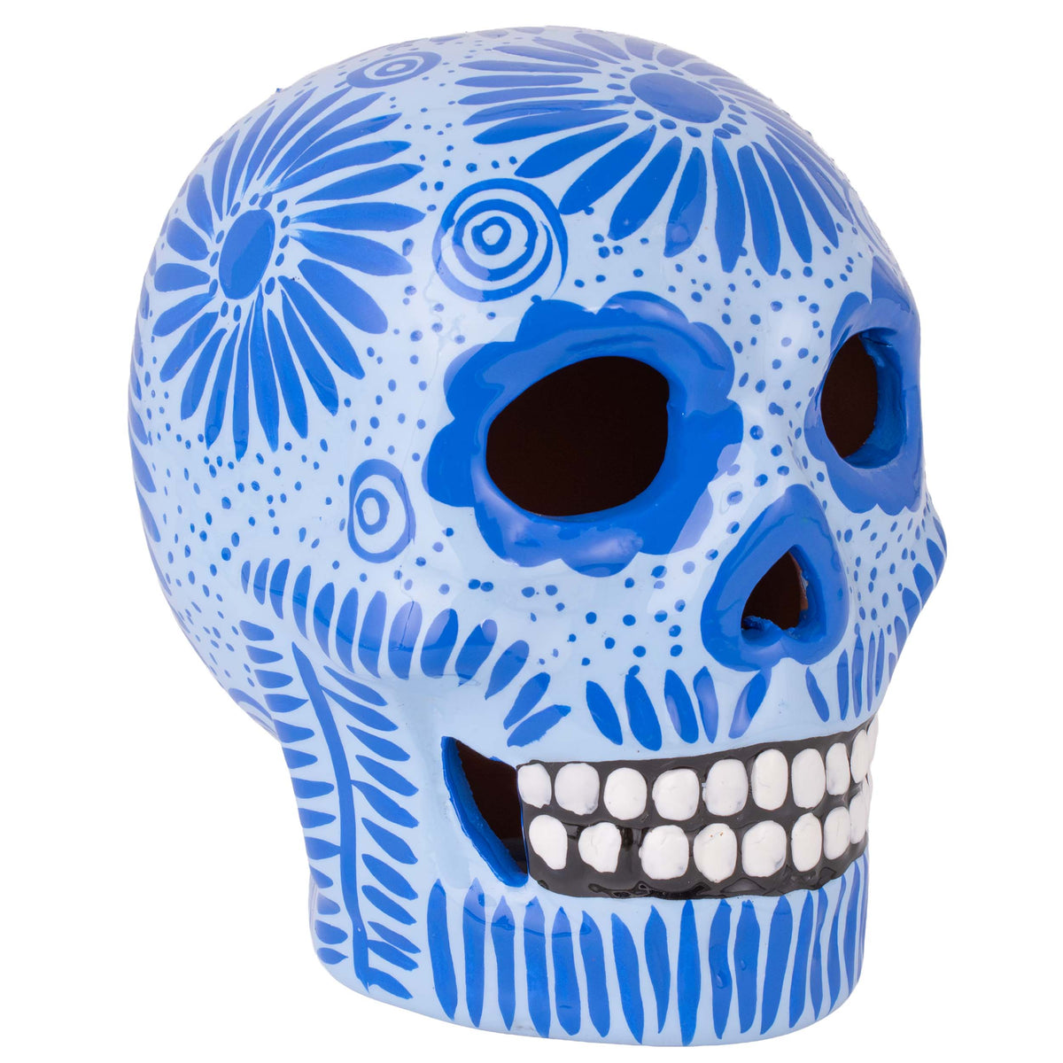 Hand Painted Clay Sugar Skull, Calaveras