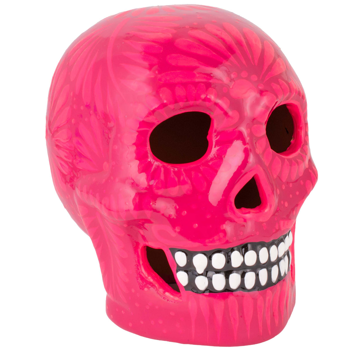 Hand Painted Clay Sugar Skull, Calaveras