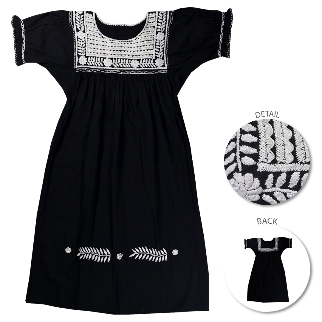 Carranza Embroidered Midi Dress