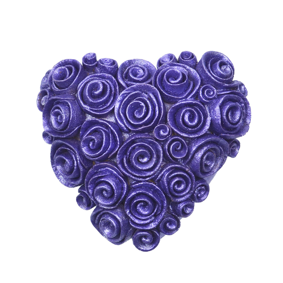 Roses 3D Clay Heart Wall Decor