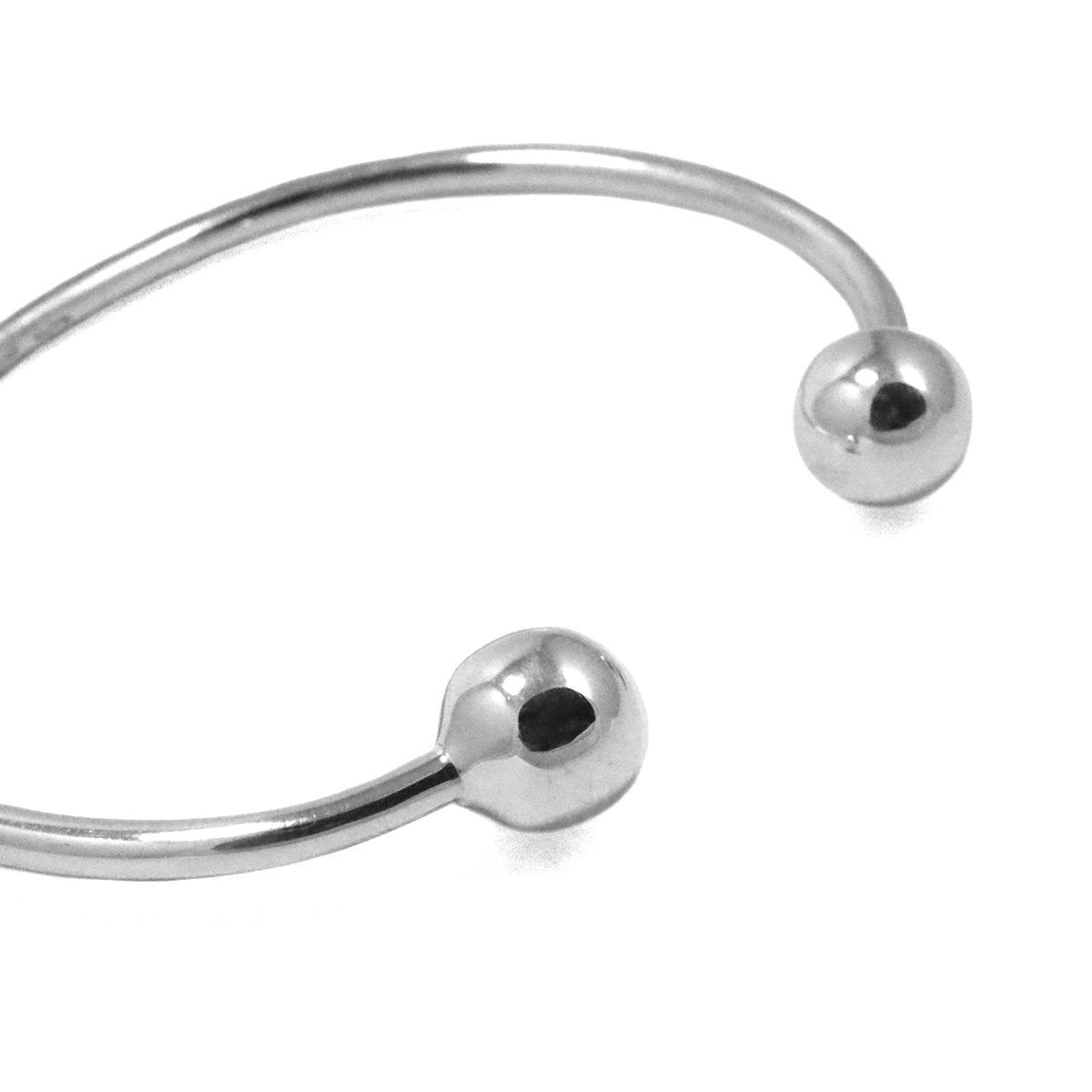 Sterling Silver Open Bangle Cuff Bracelet