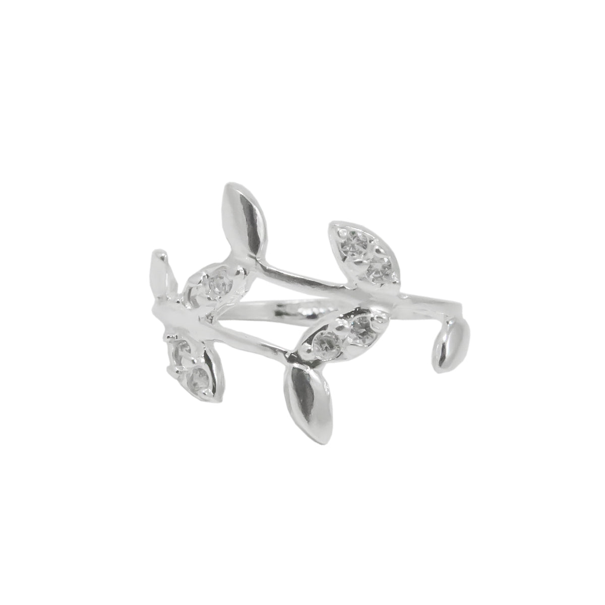 Sterling Silver Dainty Vine Ring