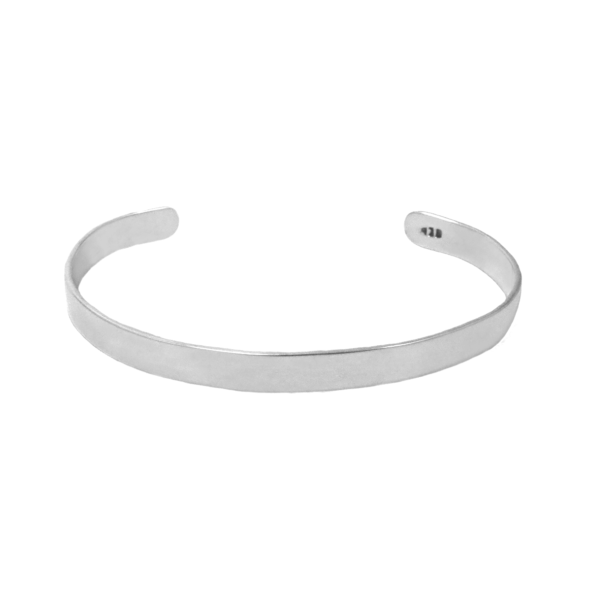 Sterling Silver Simple Cuff Bracelet