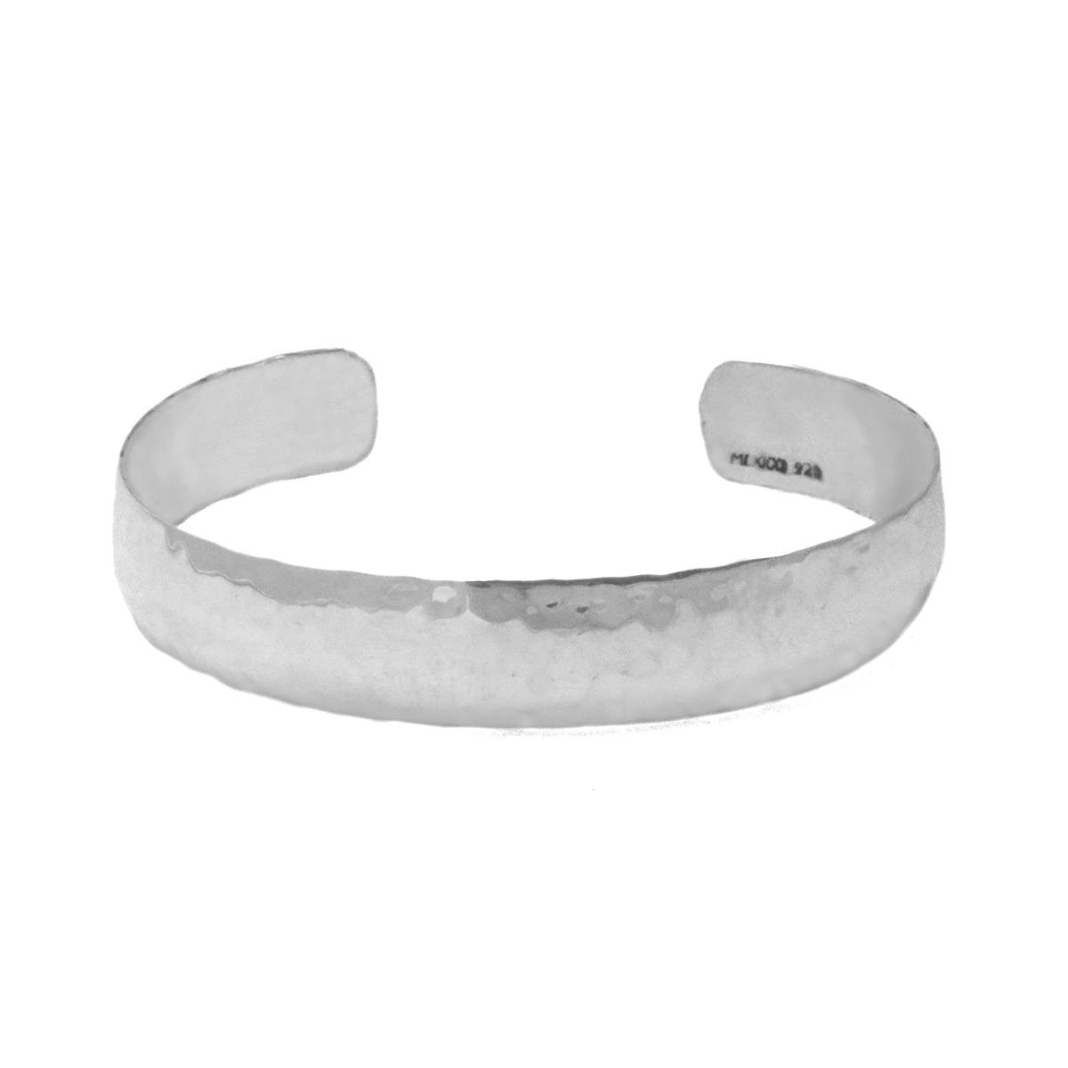 Sterling Silver Hammered Cuff Bracelet