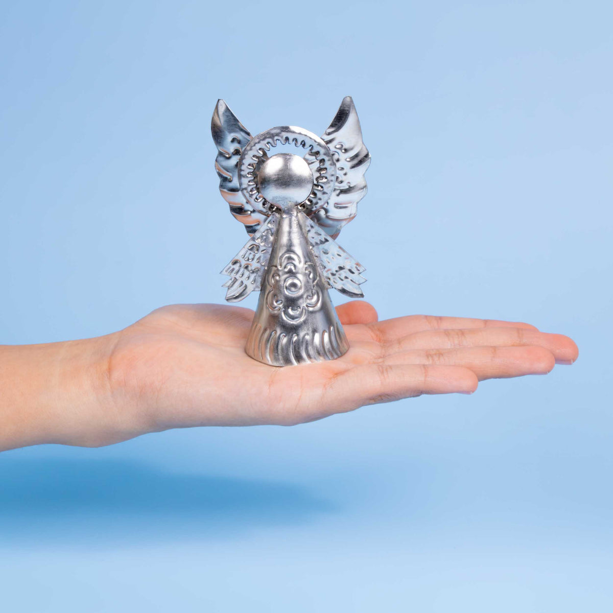 Angel Sculpture Tin Art