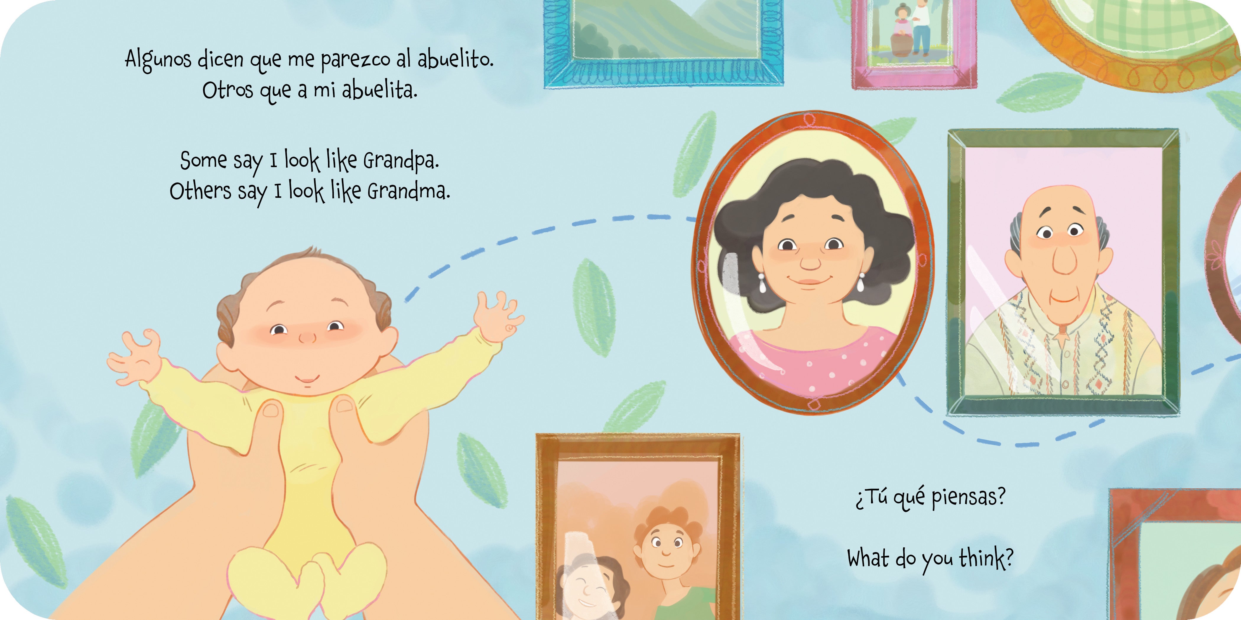 Bebé Ama a Abuelita Bilingual Book