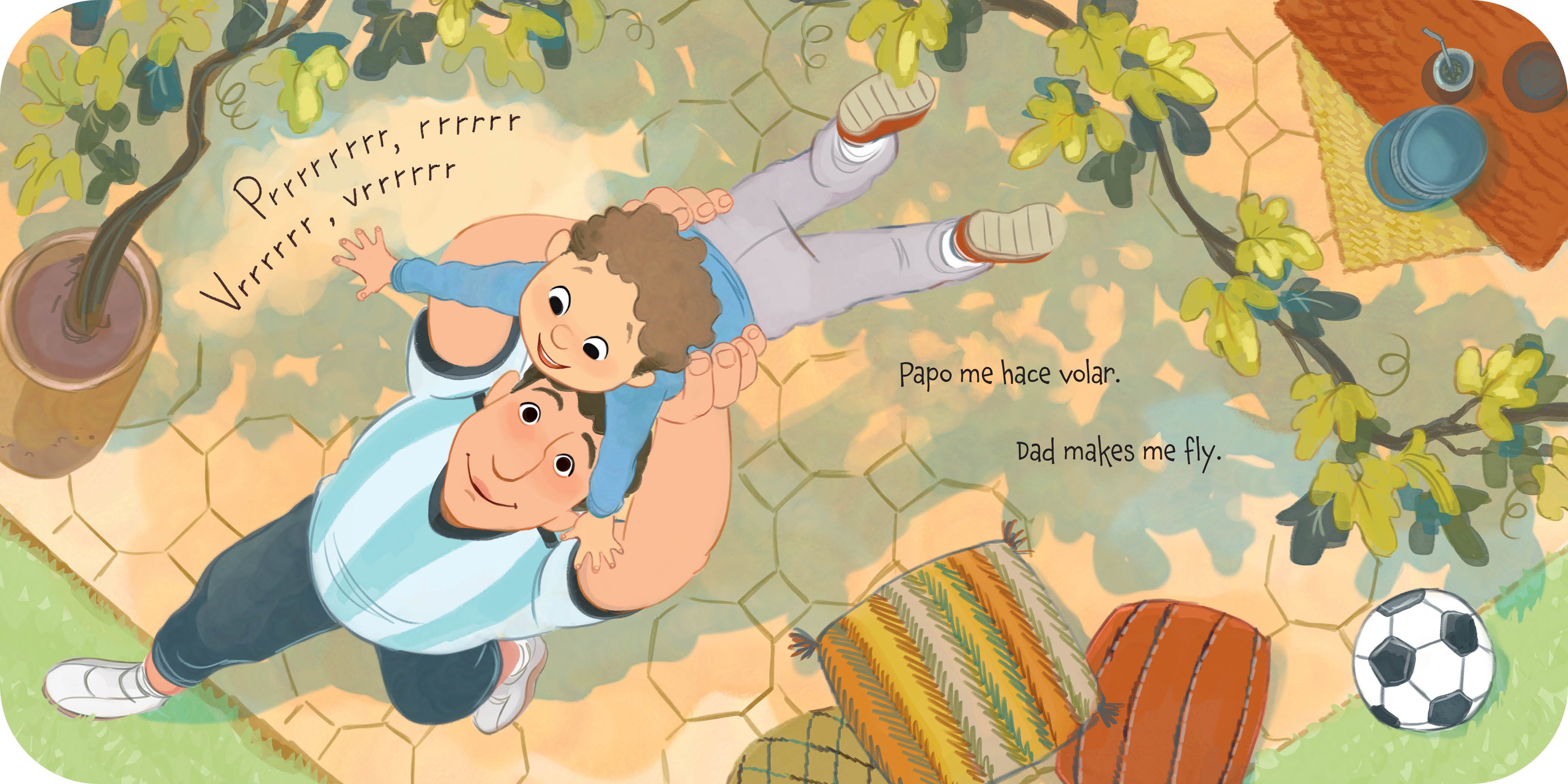 Bebé Ama a Papá Bilingual Book