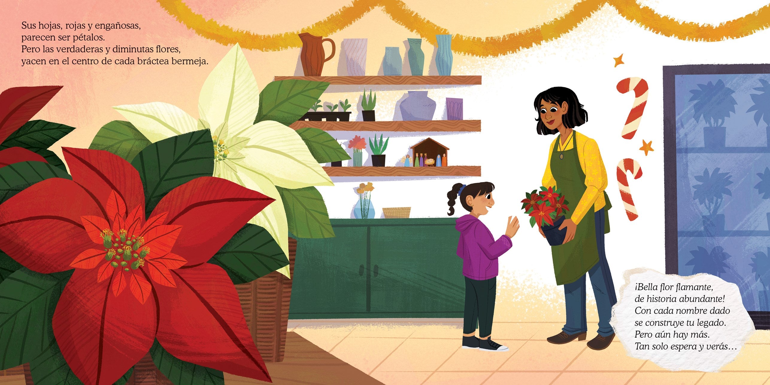 La Flor Generosa: La Historia de la Flor de Nochebuena