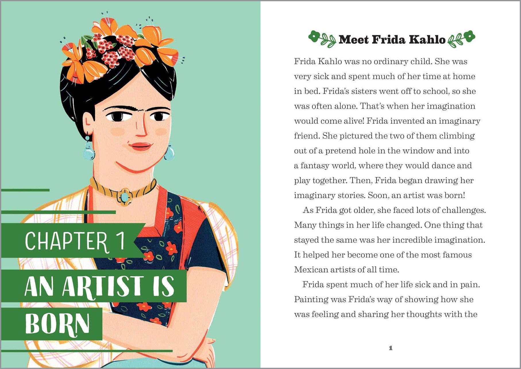 The Story of Frida Kahlo : An Inspiring Biography for Young Readers