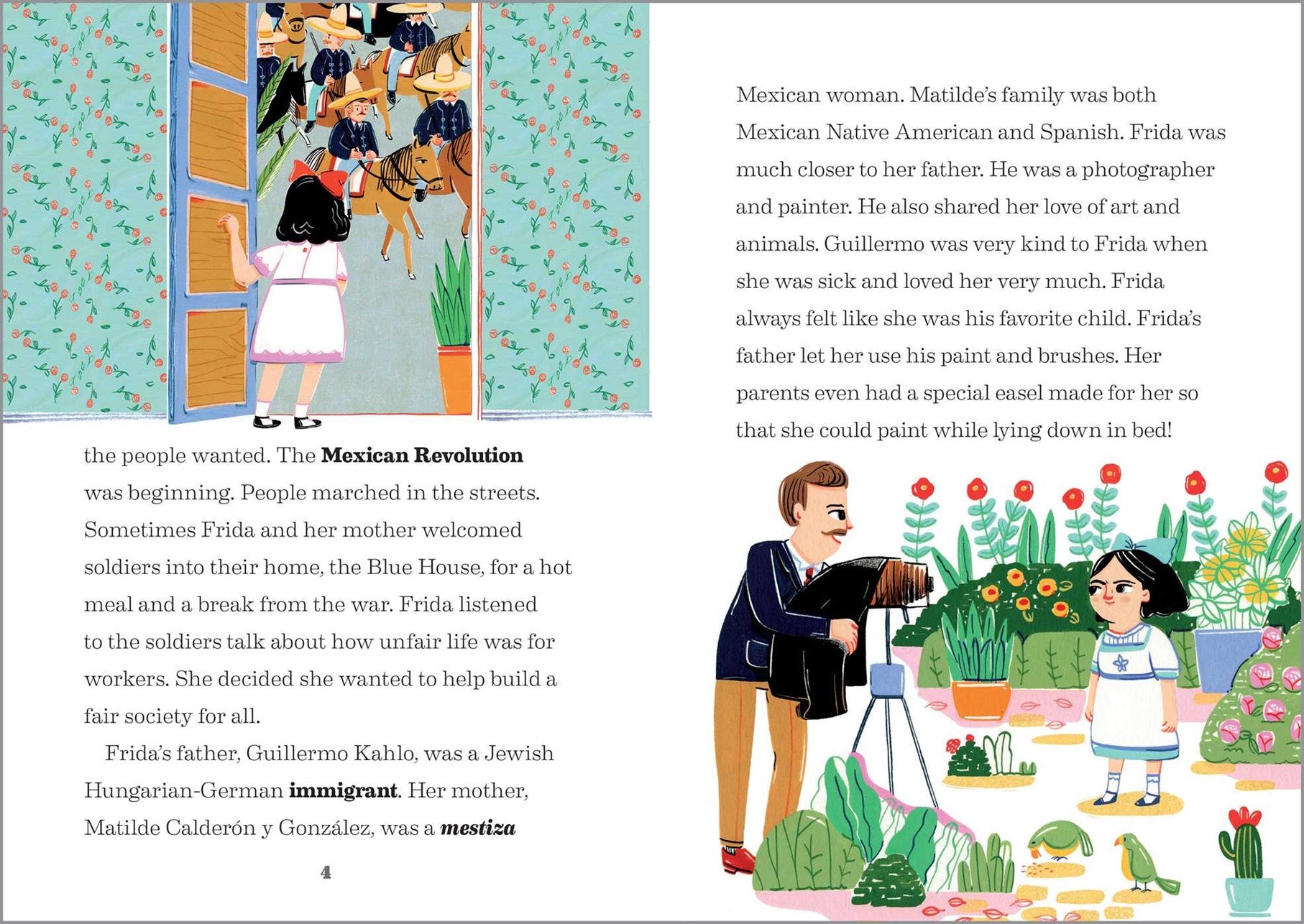 The Story of Frida Kahlo : An Inspiring Biography for Young Readers