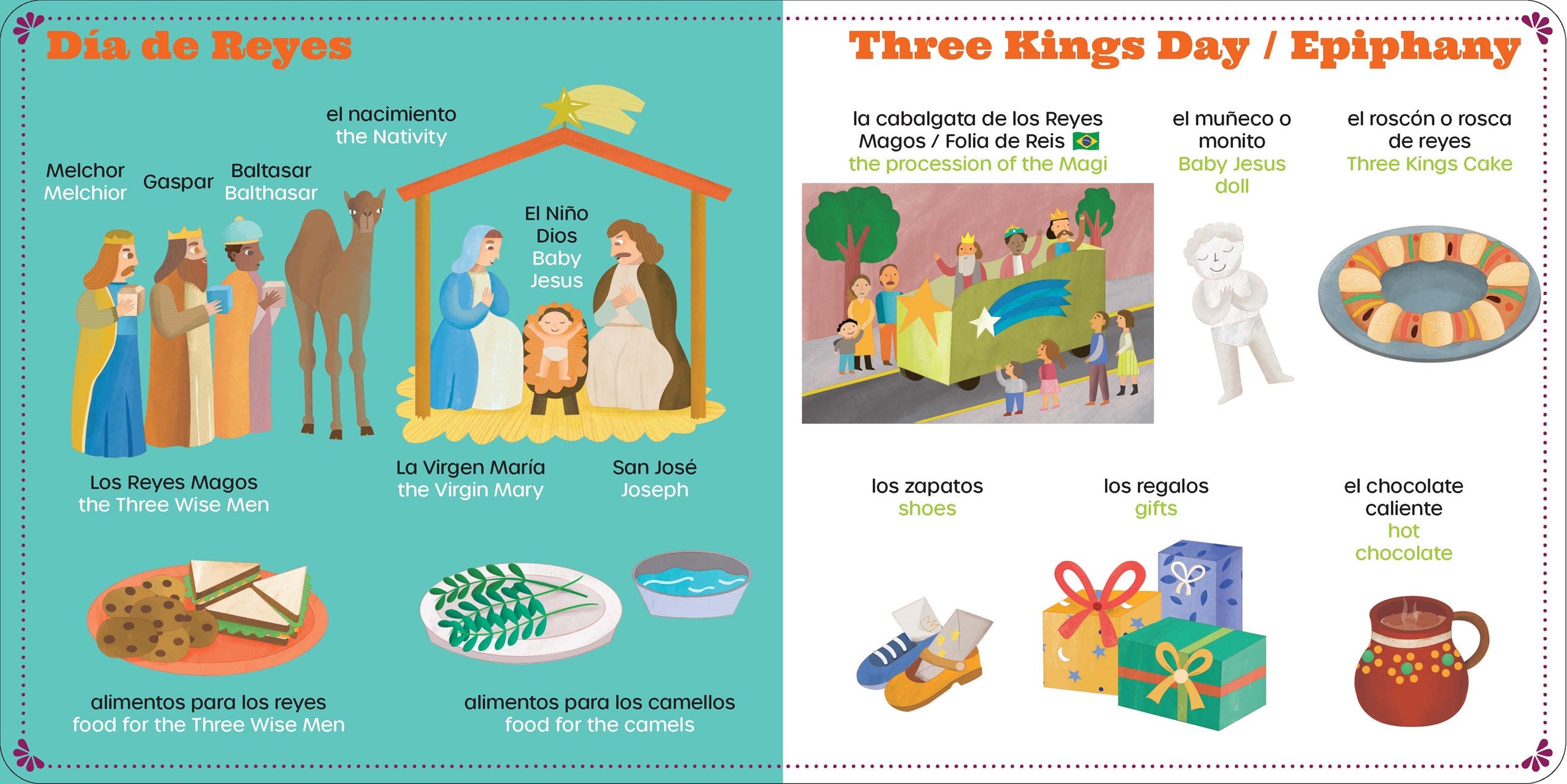 Tons of Palabras: Fiestas - An English & Spanish Book for the Real World