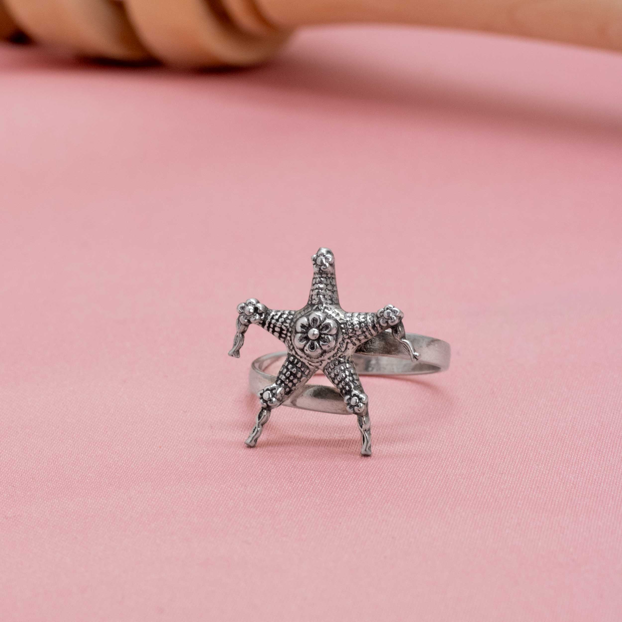 Sterling Silver Piñata Ring