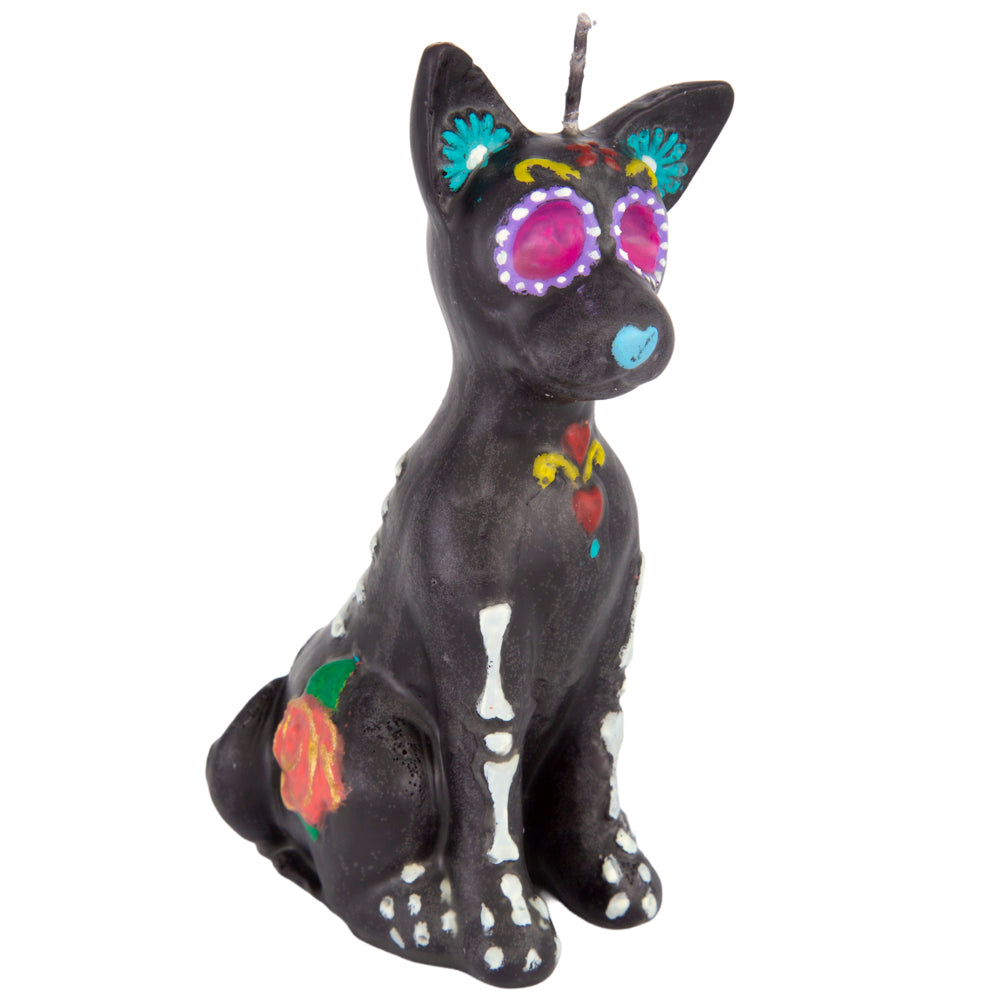 Xoloitzcuintle Dog Día de Muertos Scented Candle