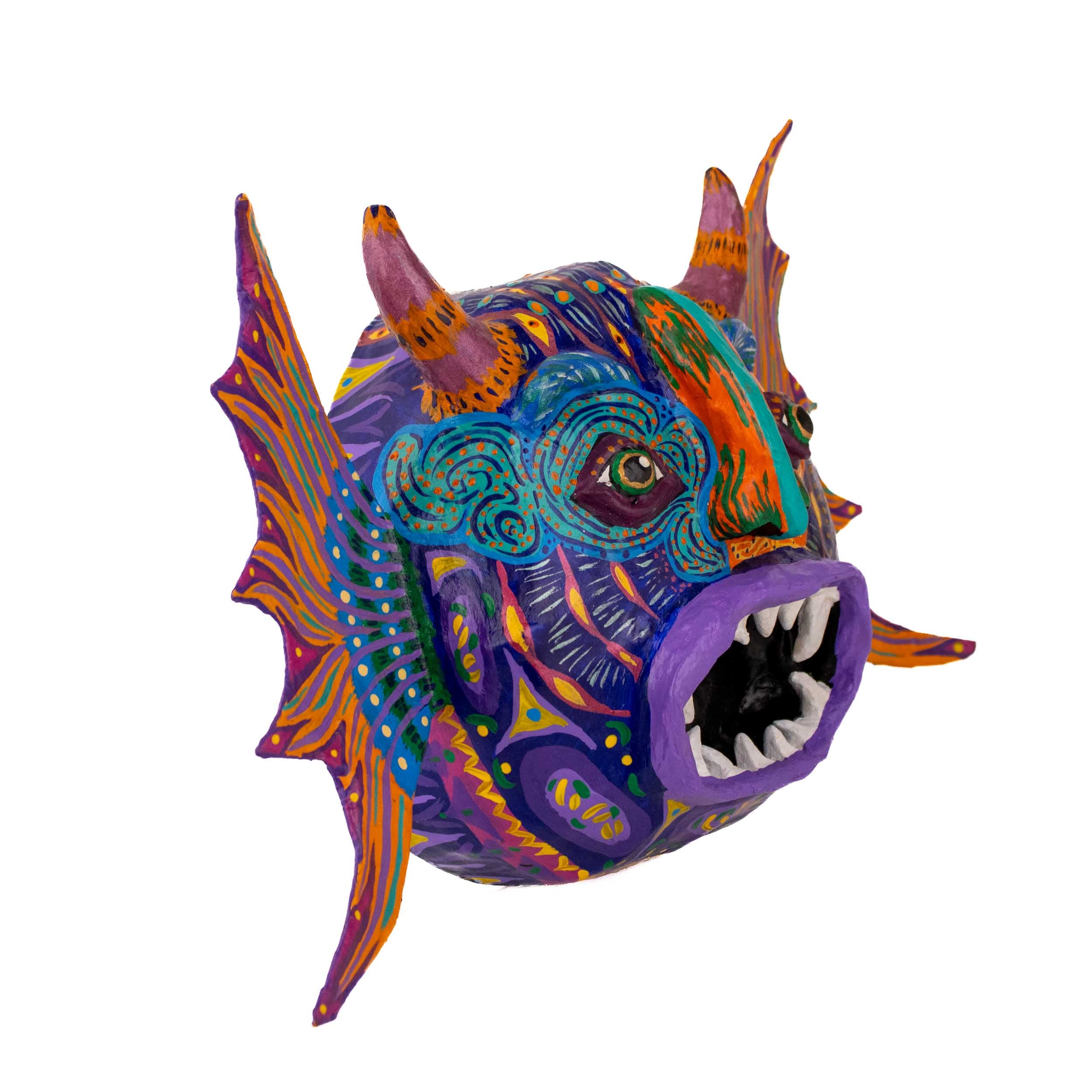Papier Mache Alebrije Winged Mask