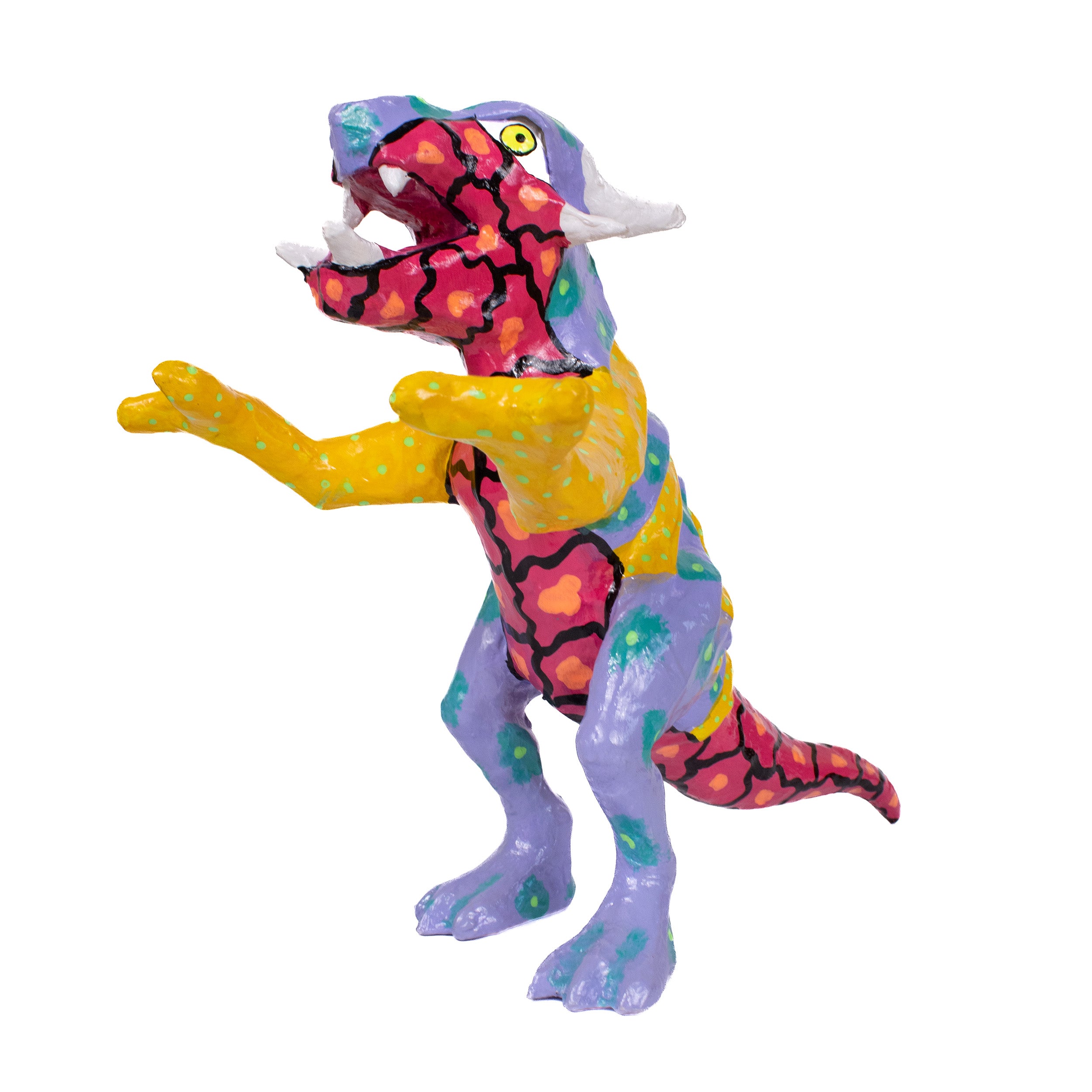 Papier-Mâché Fantastical Alebrijes Sculptures