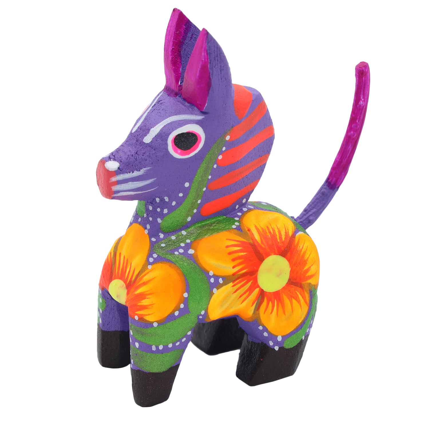 Hand Painted Horse Wooden Figurine