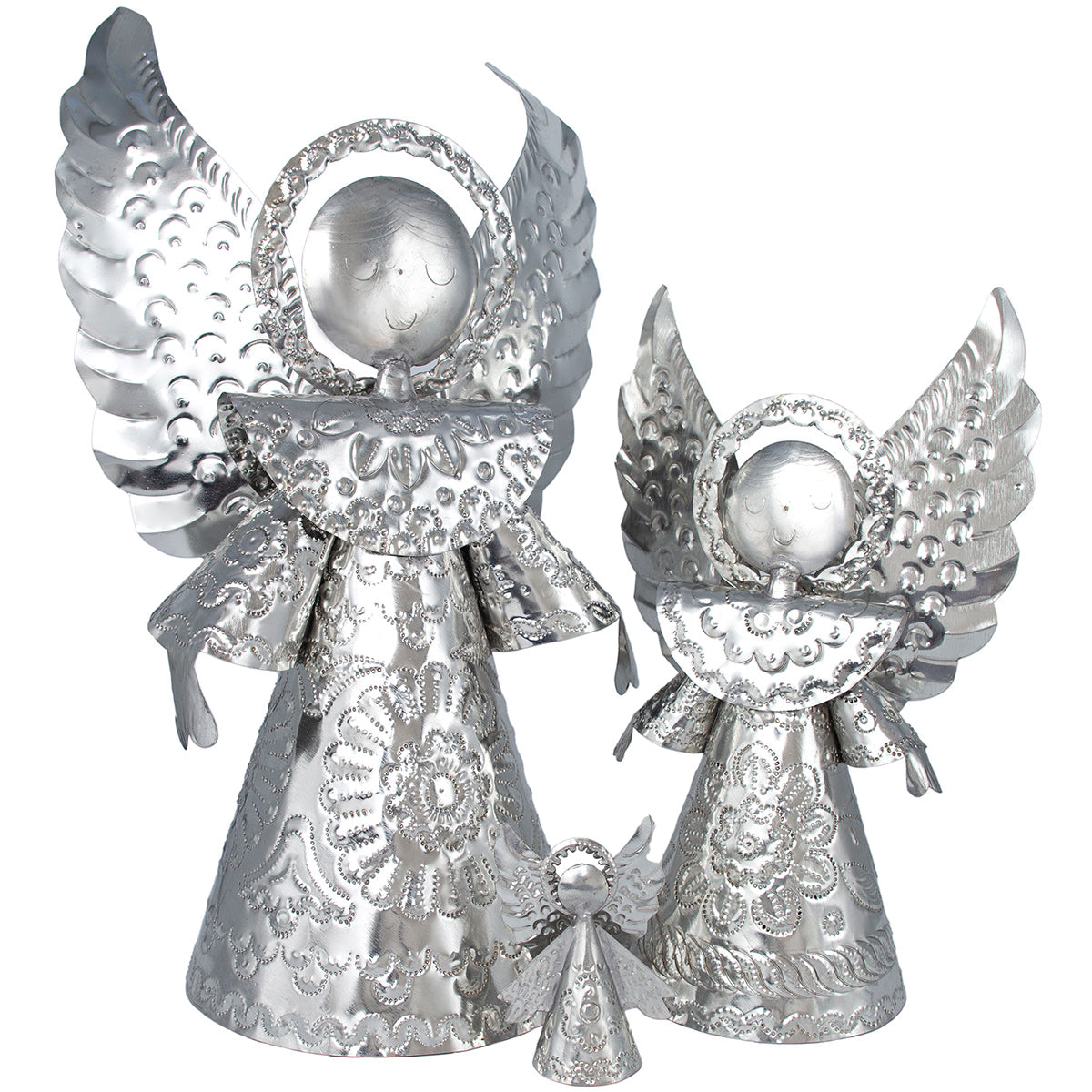 Angel Sculpture Tin Art