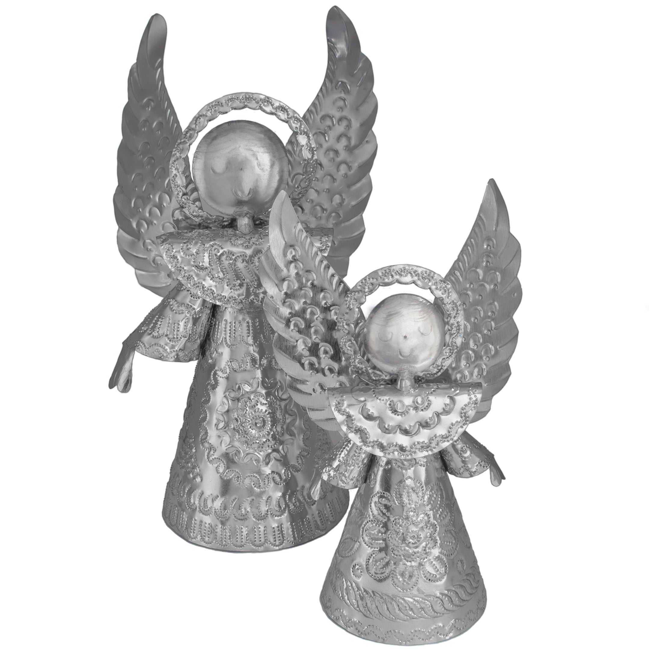 Angel Sculpture Tin Art