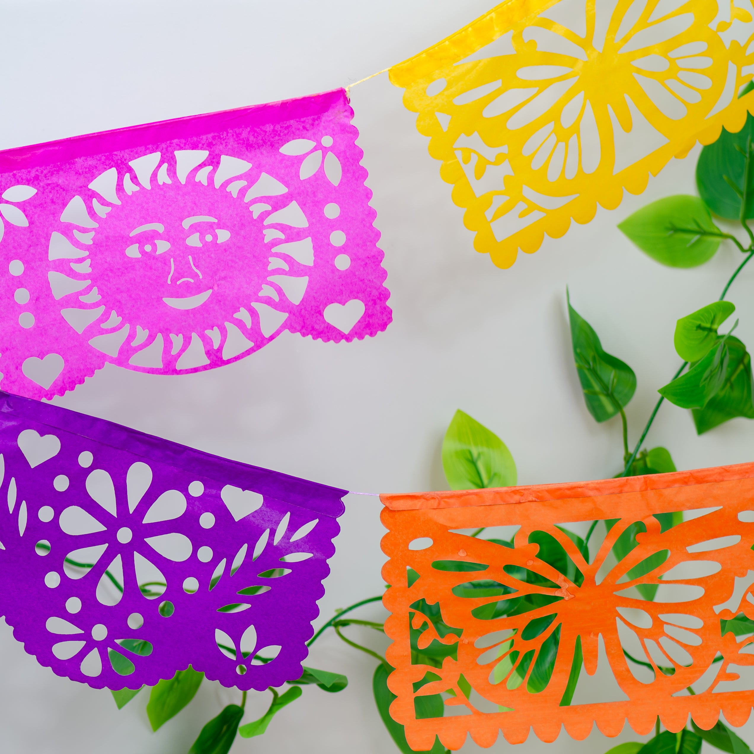 Small All Fiesta Papel Picado Banner