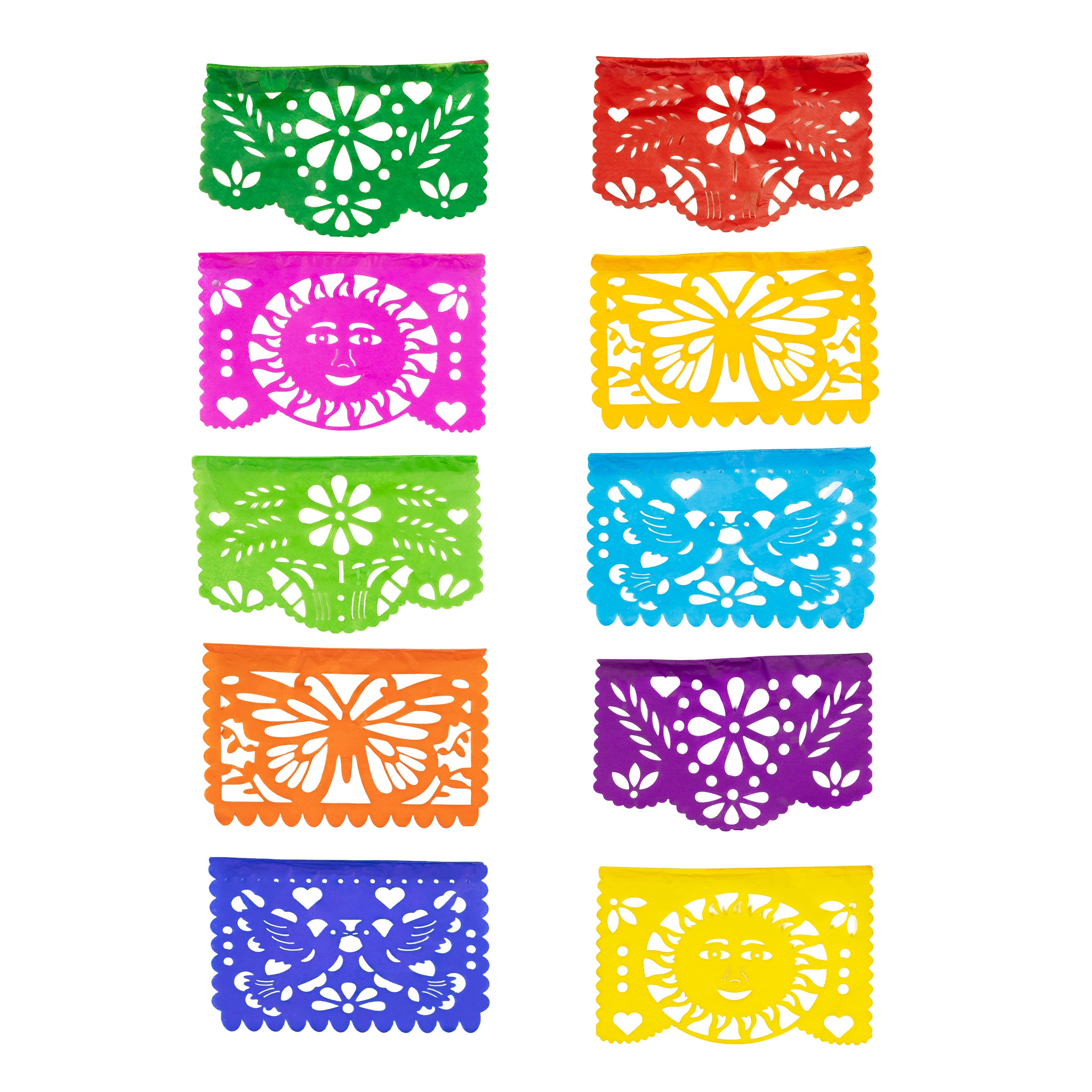 Small All Fiesta Papel Picado Banner