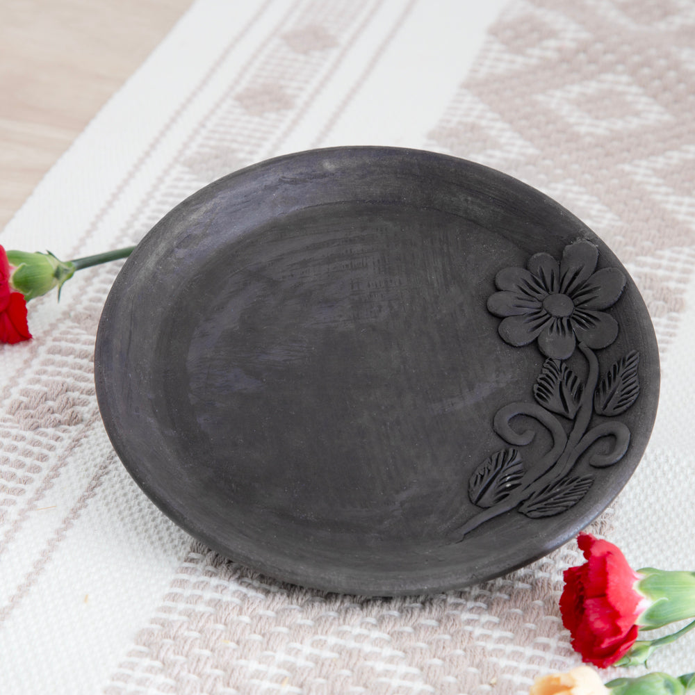 Flor de Atzompa Clay Small Plate
