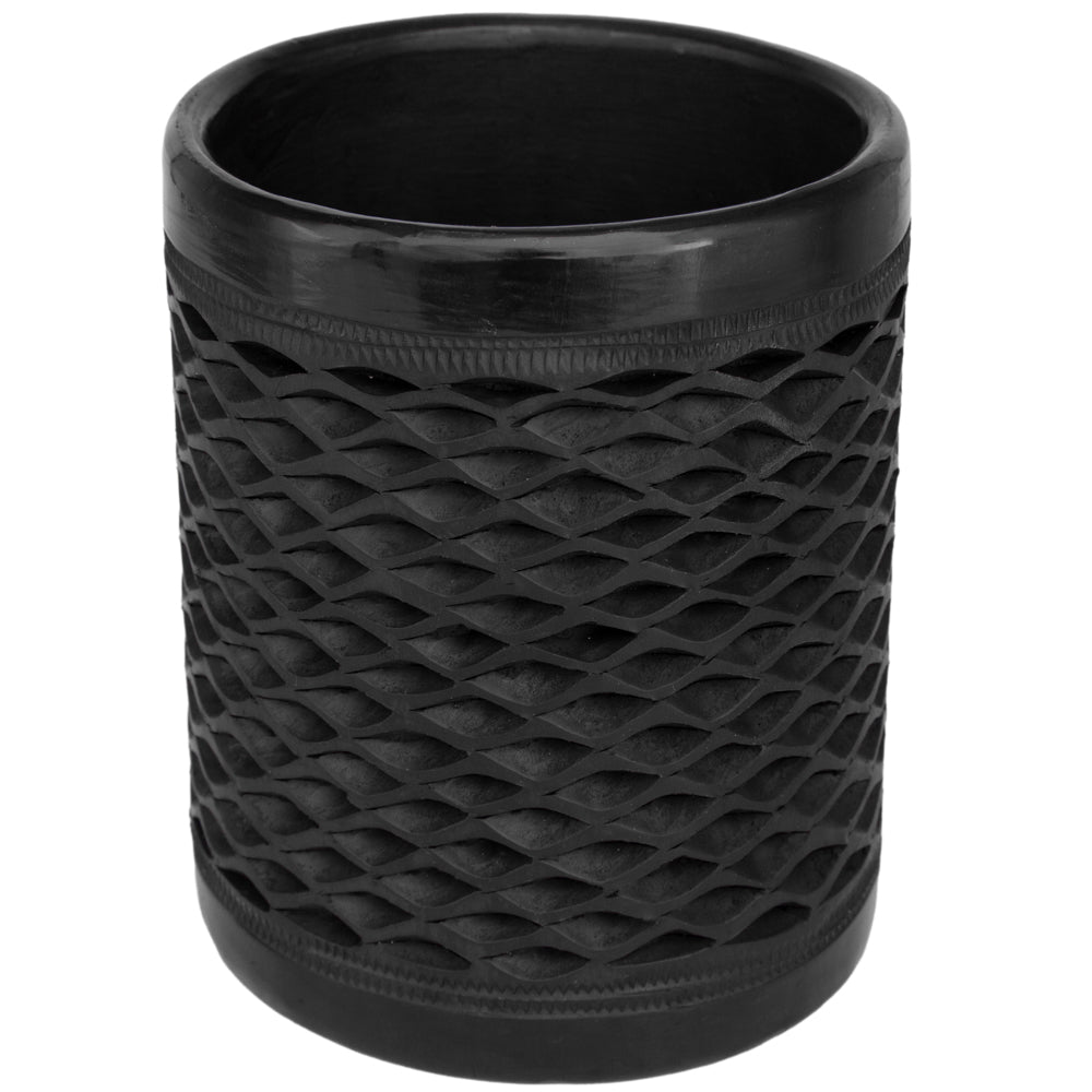 Barro Negro Carved Planter