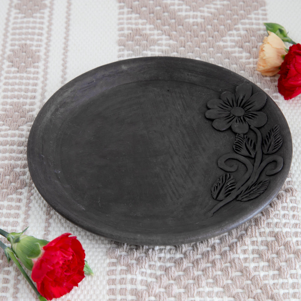Flor de Atzompa Clay Small Plate
