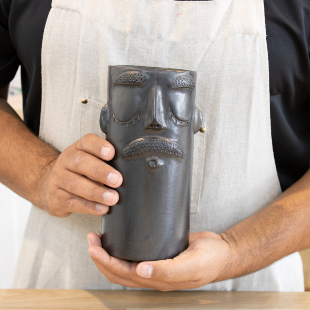 Barro Negro El Don Tall Vase