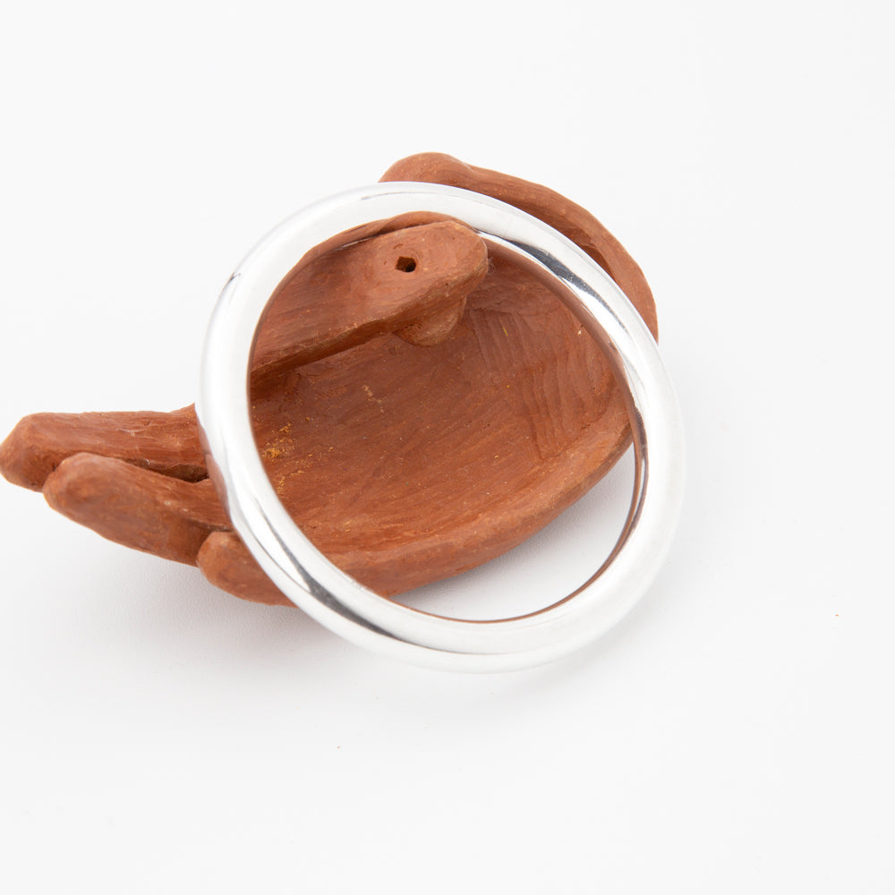 Vintage Sterling Silver Bangle Bracelet