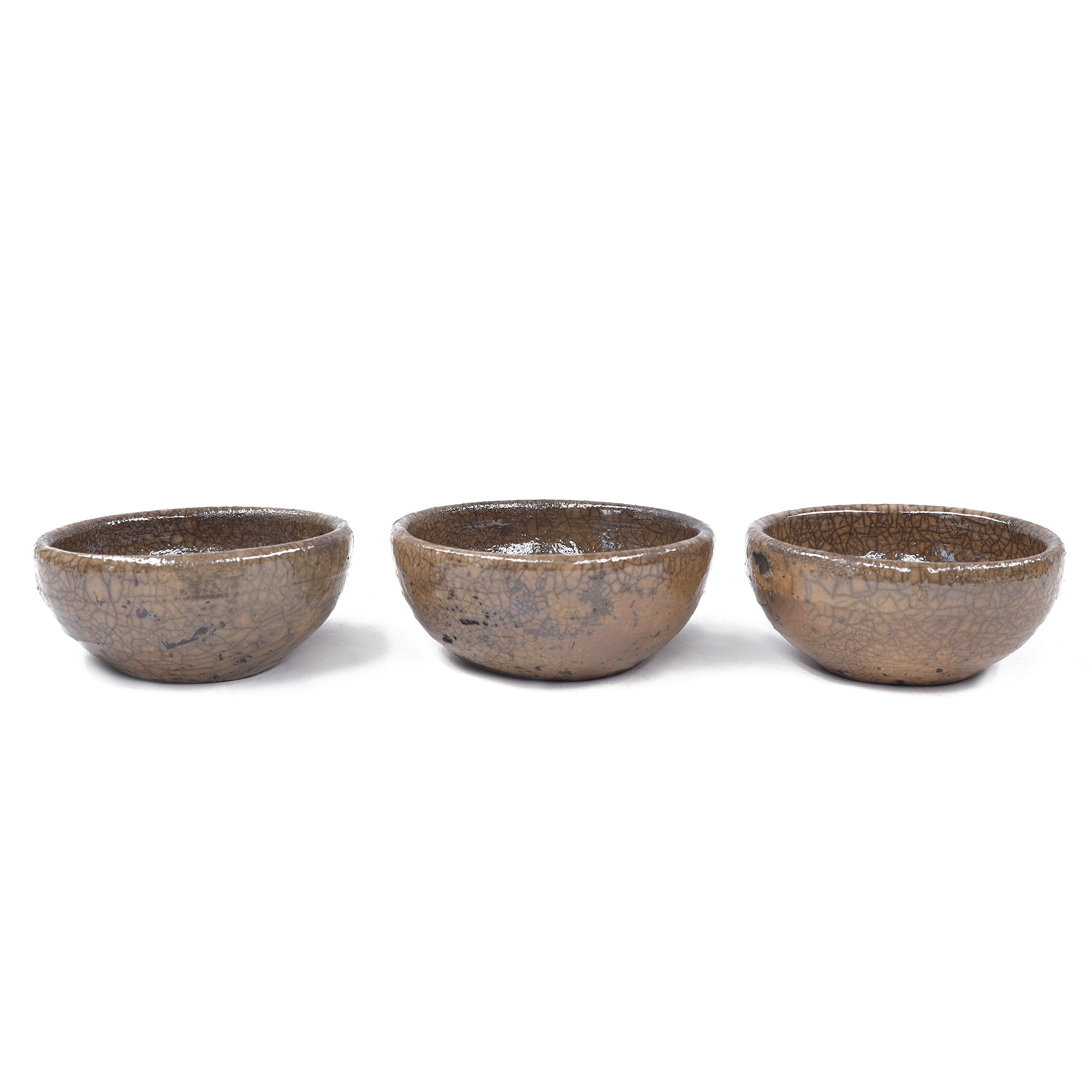 Atzompa Crazed Clay Mezcal Bowl