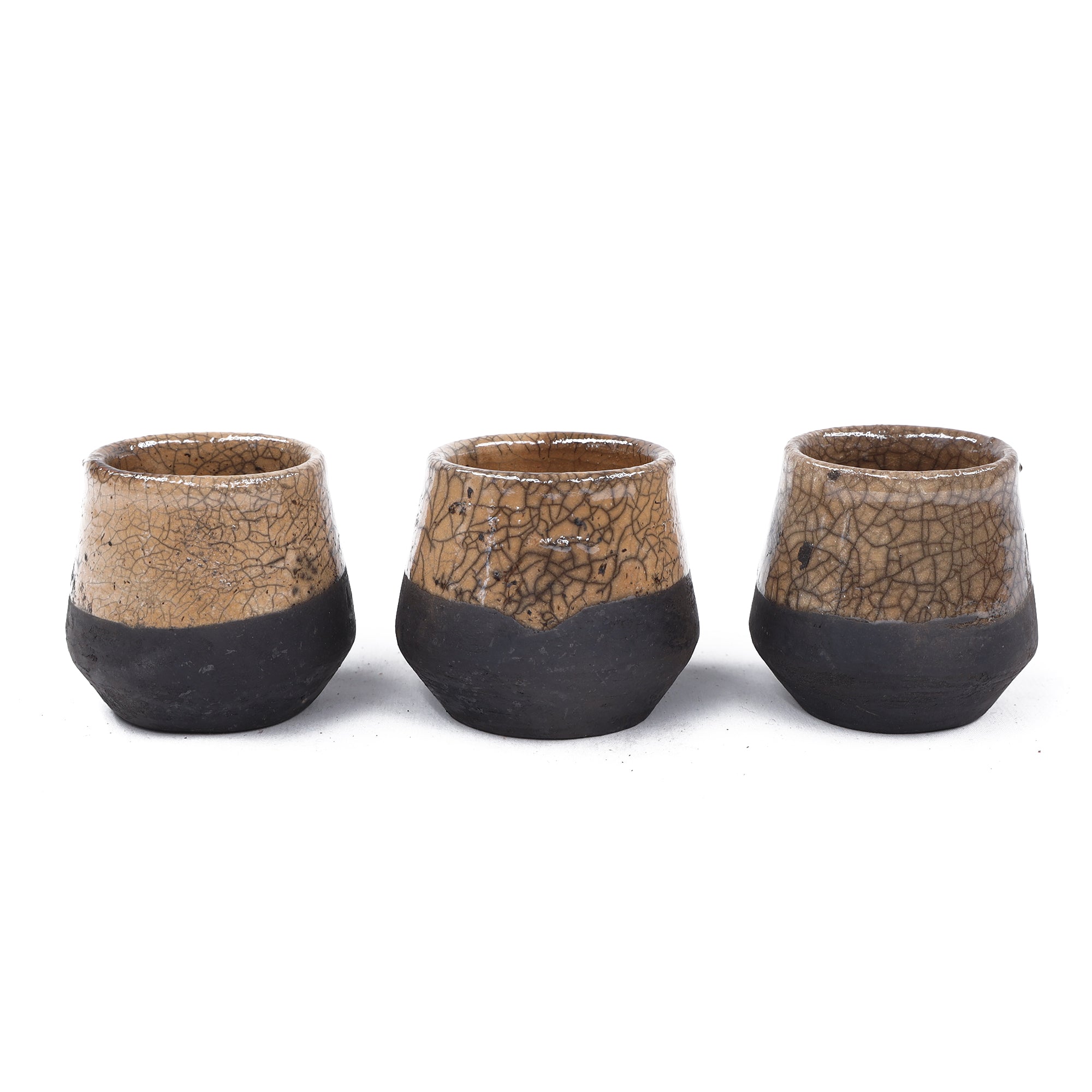 Atzompa Contrast Clay Mezcal Shot Glass