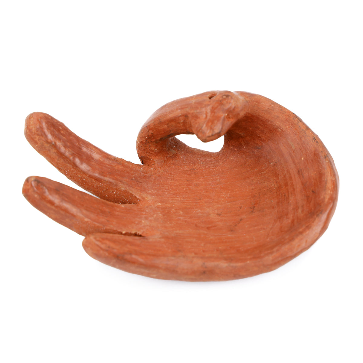 Red Clay Terracotta Manita Hand Incense Holder