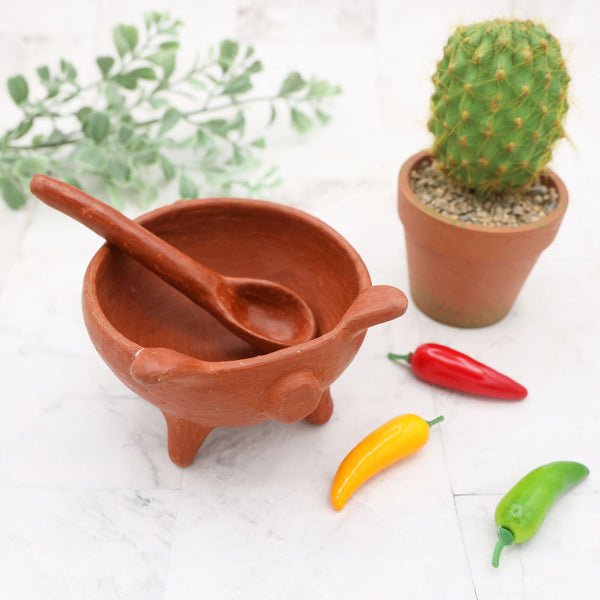 Barro Rojo Small Cazuela / Red Clay Pottery / Pot / Kitchenware /  Earthenware/ Serving / Plating / Stovestop Safe / Food Safe / Oaxacan / 