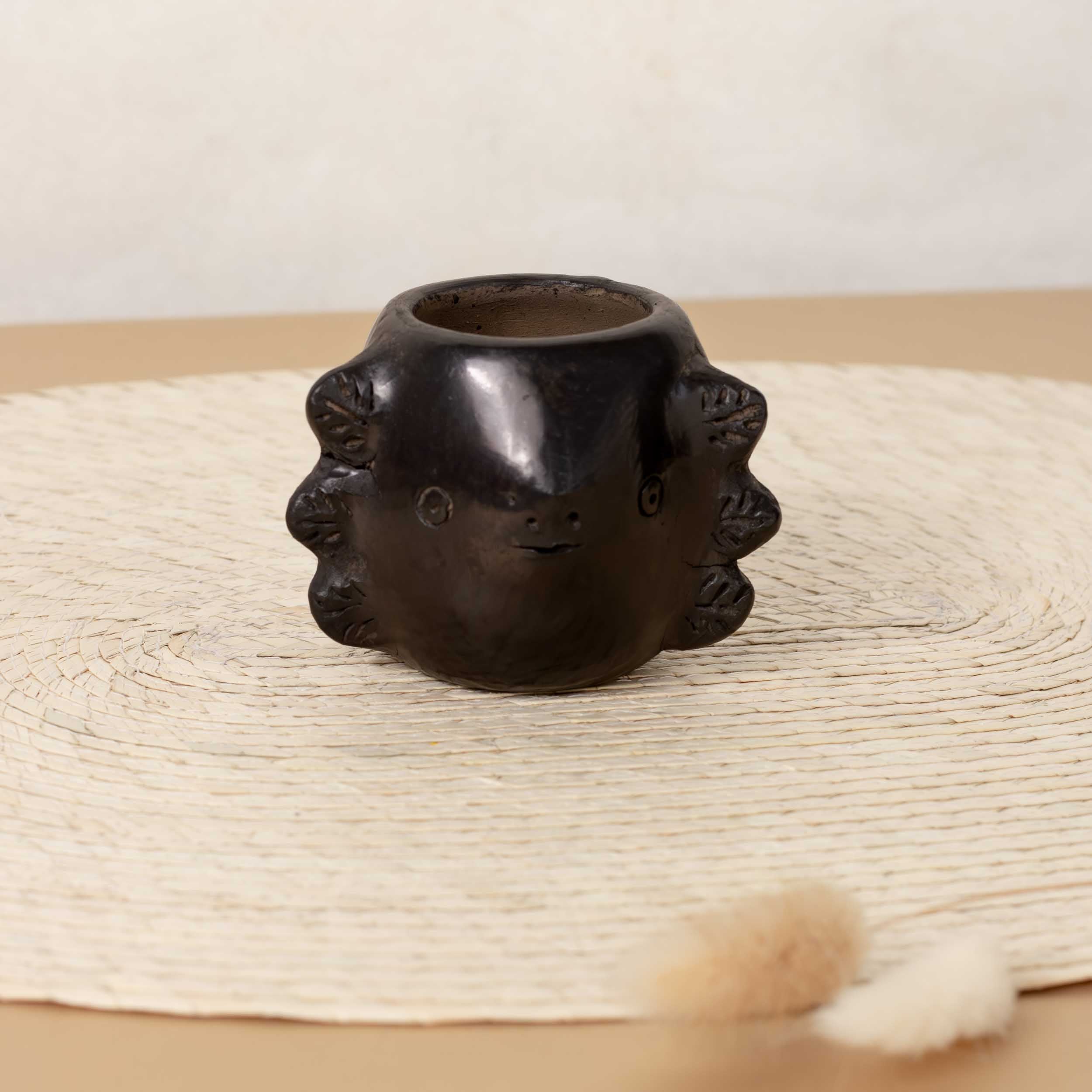 Barro Negro Axolotl Mezcal Shot Glass