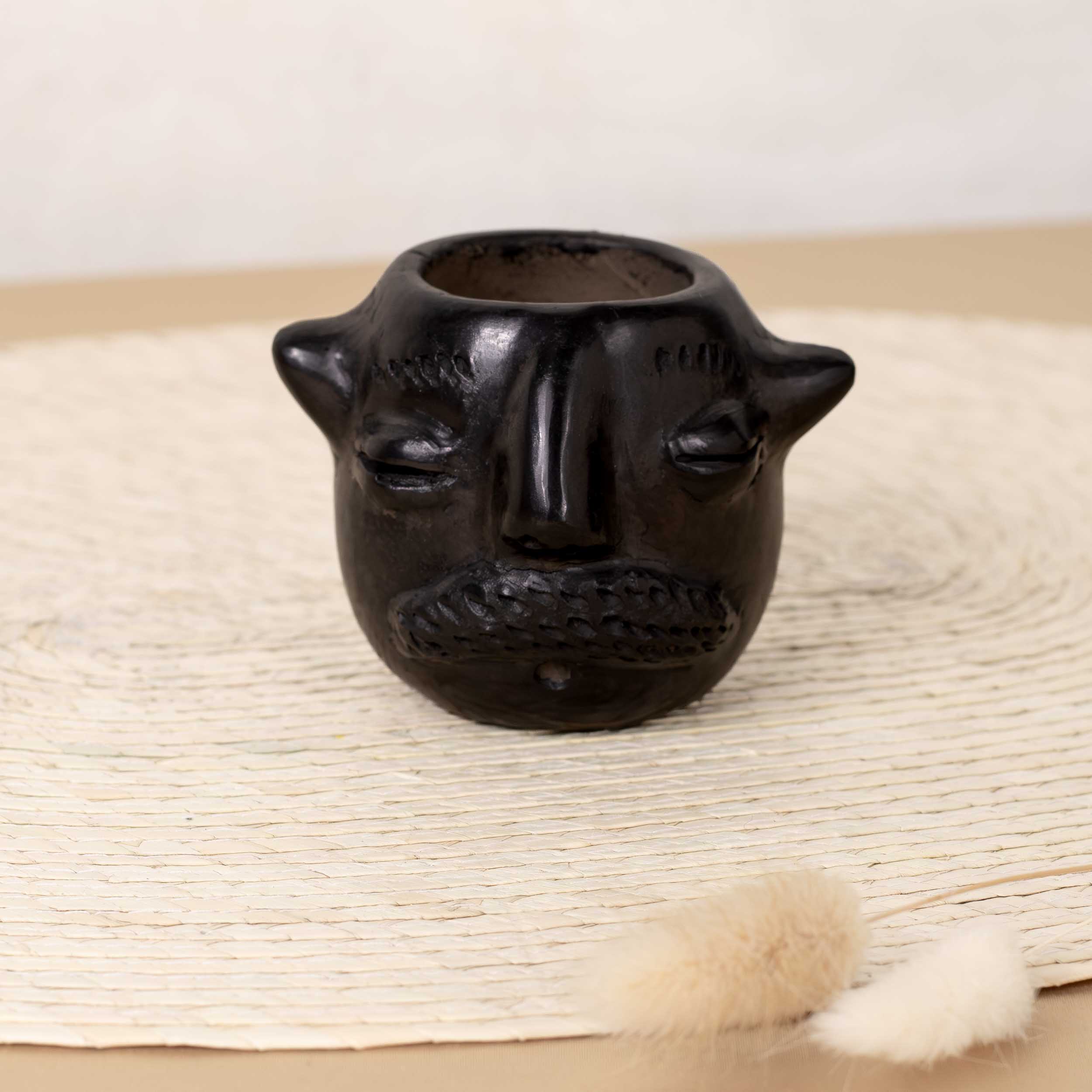 Barro Negro Diablo Shot Glass