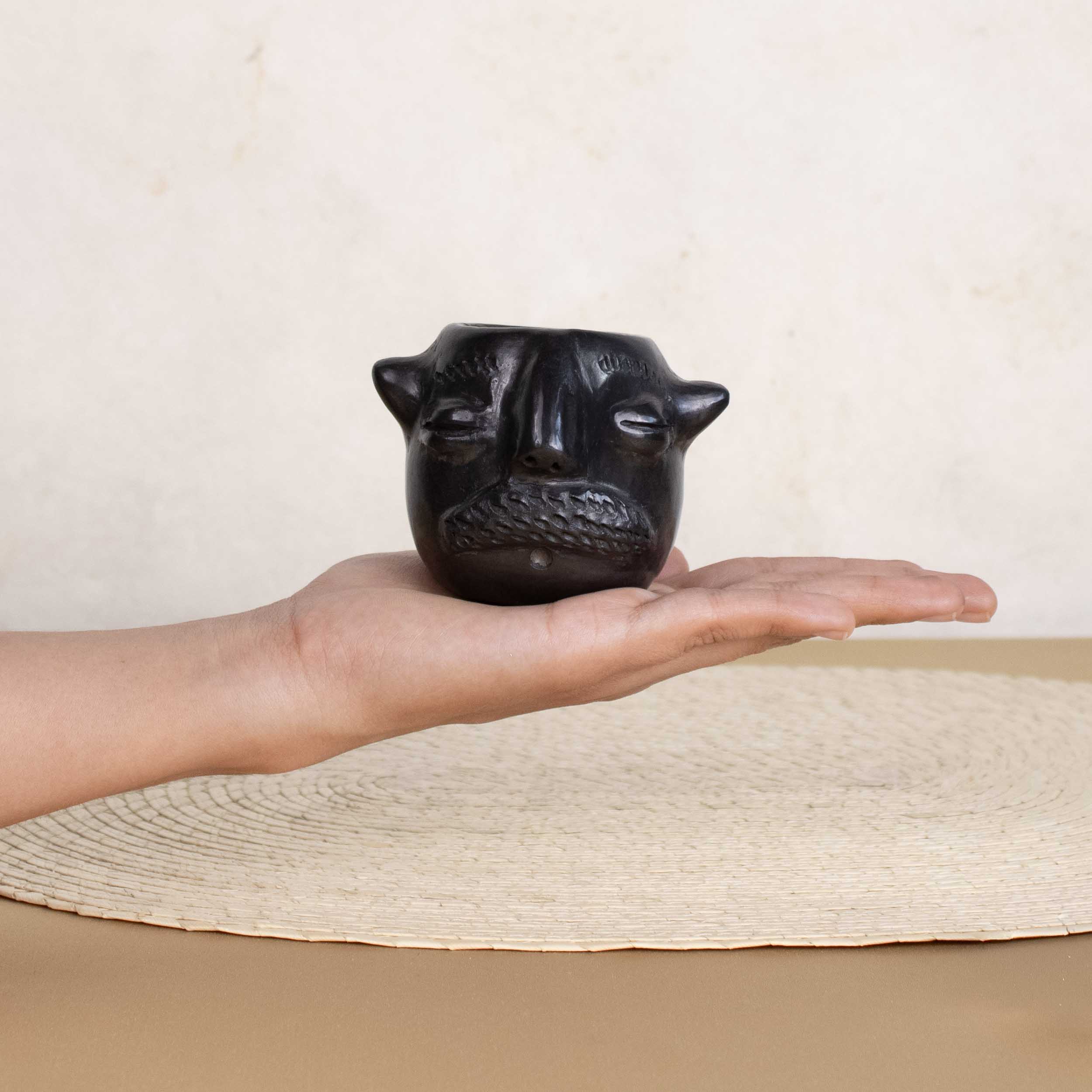 Barro Negro Diablo Shot Glass