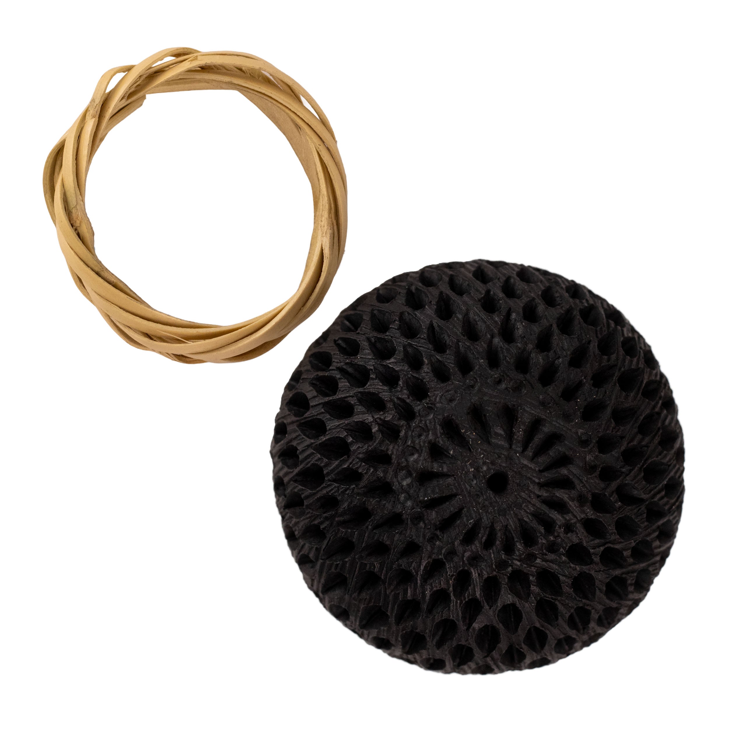 Mini Barro Negro Lattice Decorative Vase
