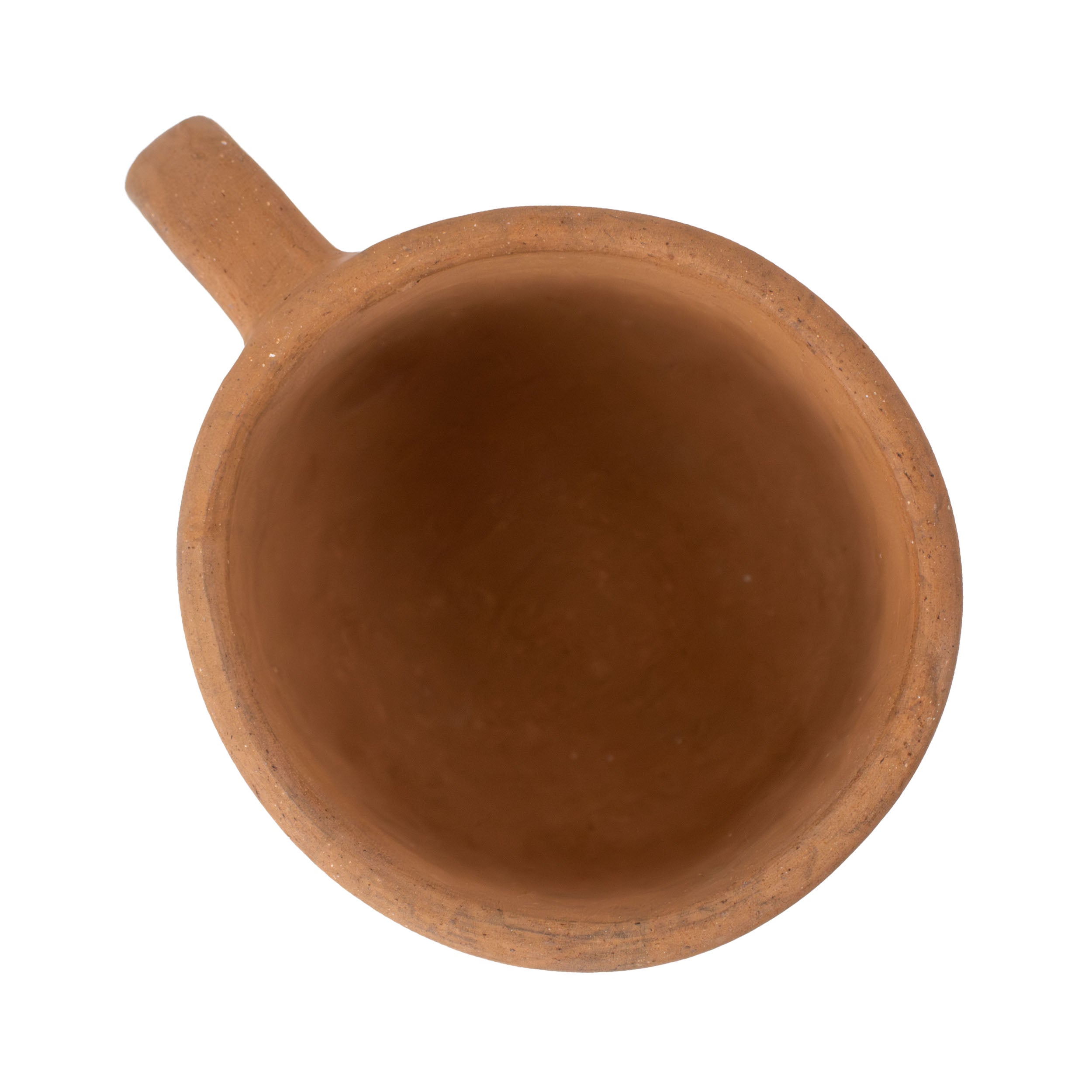 Natural Clay Carved Mug