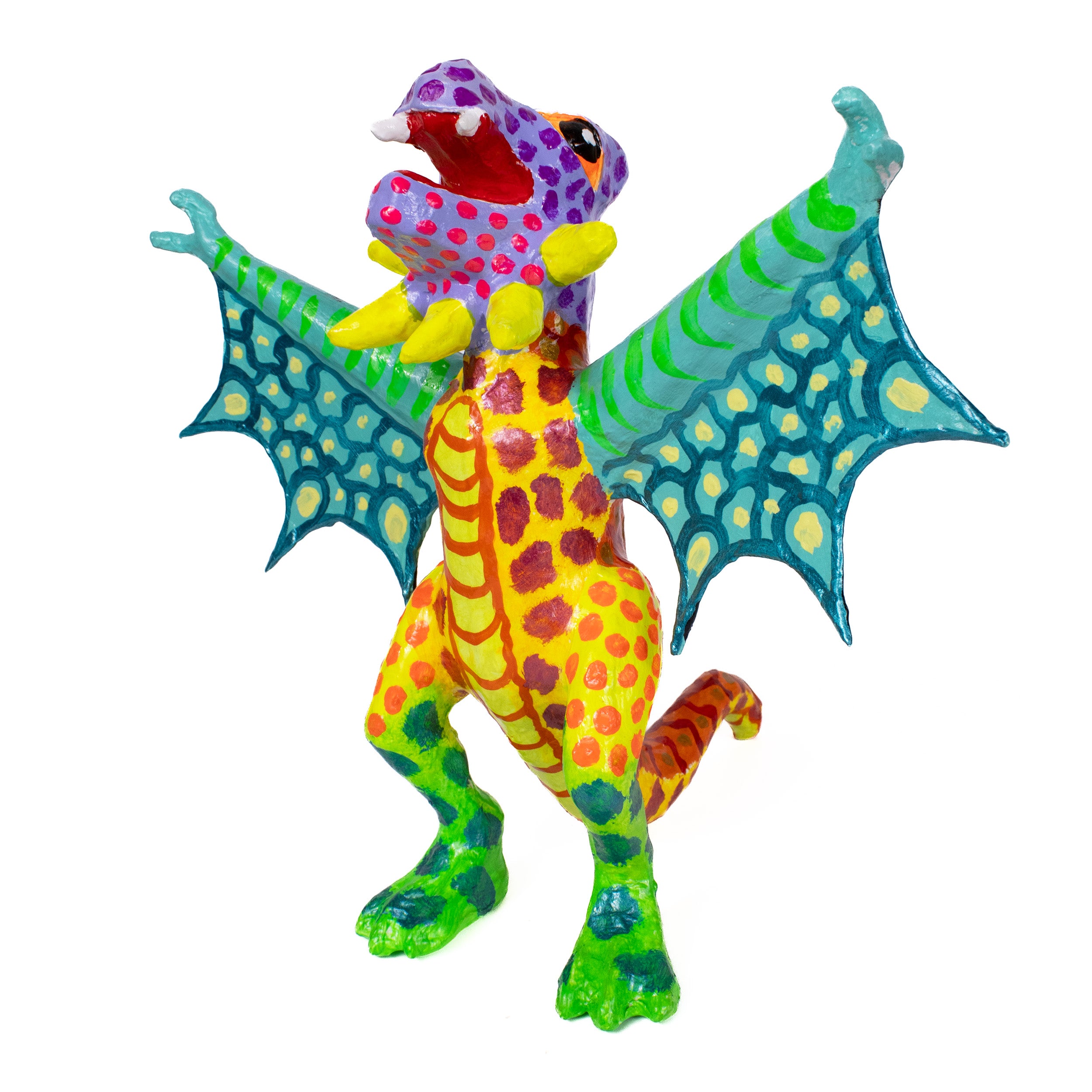 Papier-Mâché Fantastical Alebrijes Sculptures