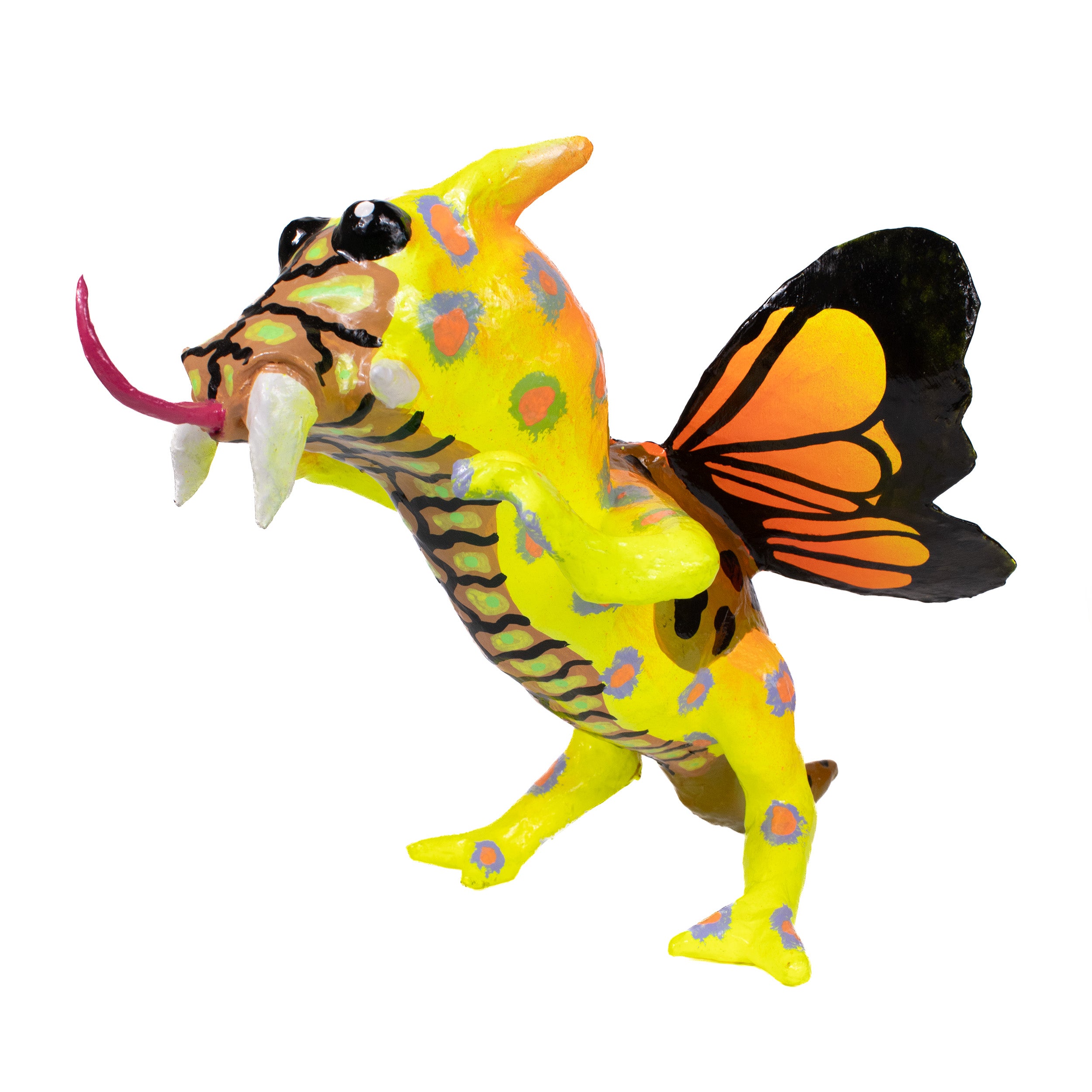 Papier-Mâché Fantastical Alebrijes Sculptures