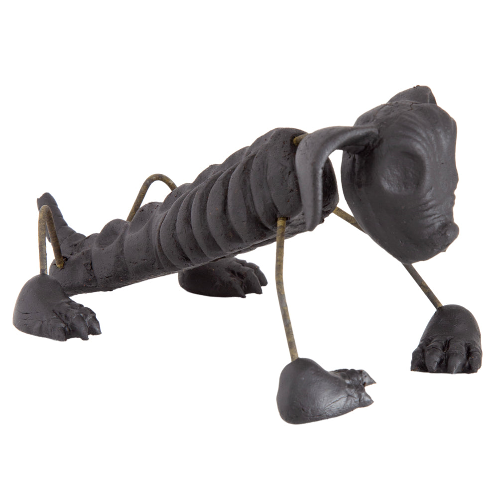 Perrito en Negro From Capula Skeleton Sculpture