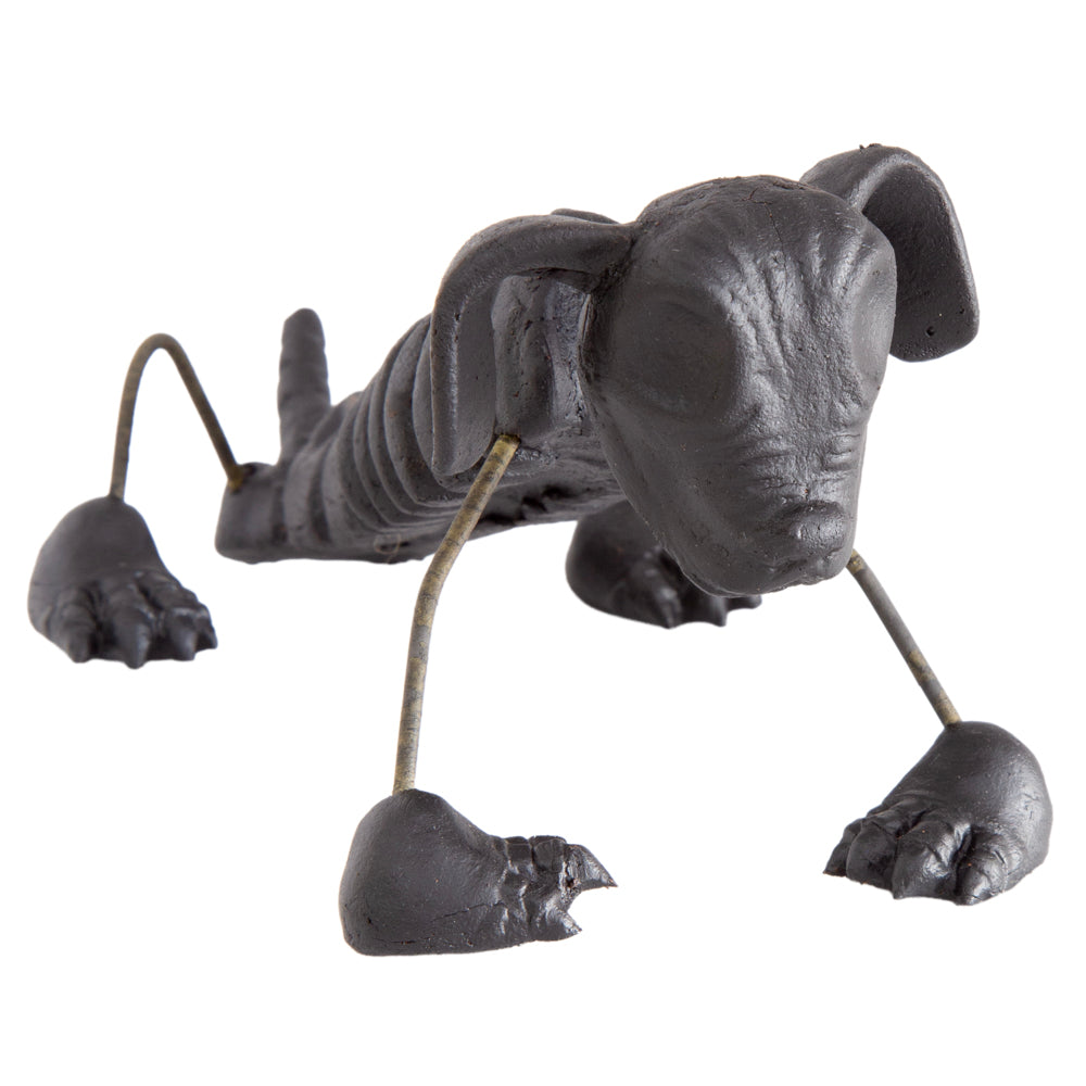 Perrito en Negro From Capula Skeleton Sculpture