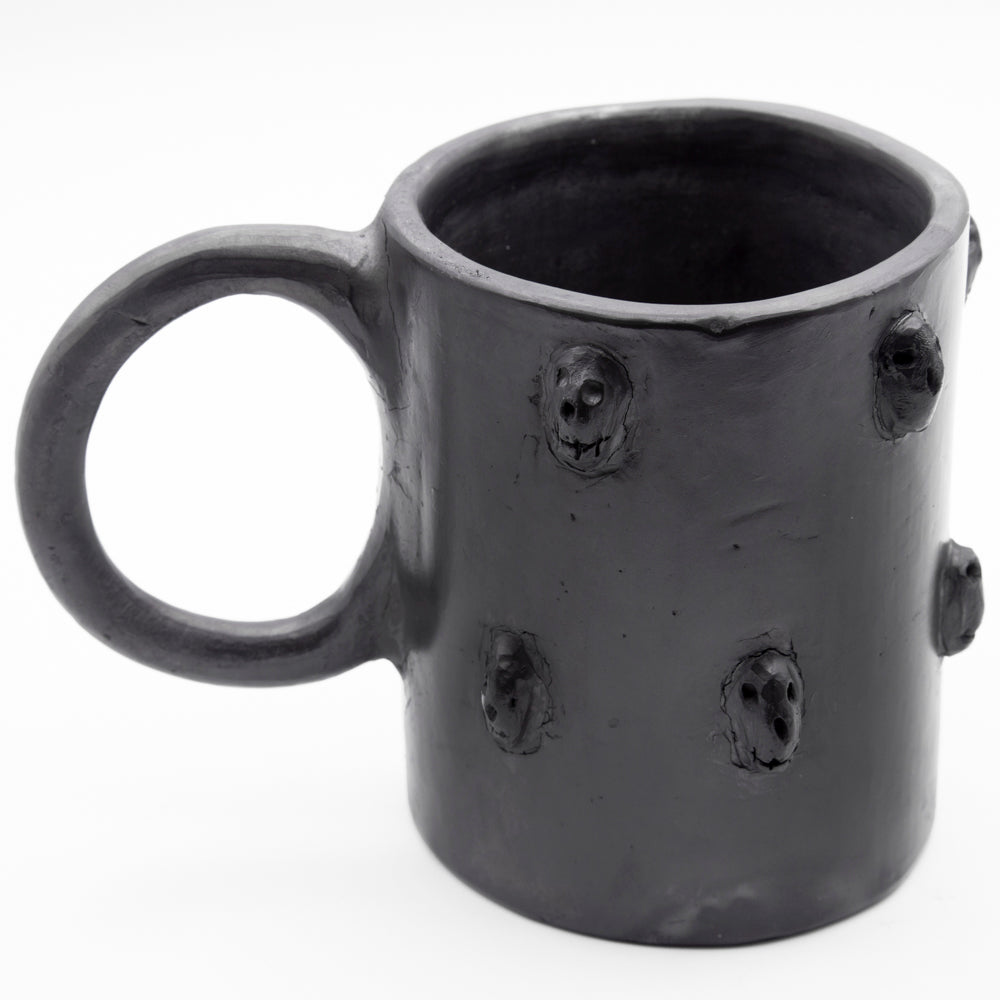 Barro Negro Tzompantli Skulls Mug