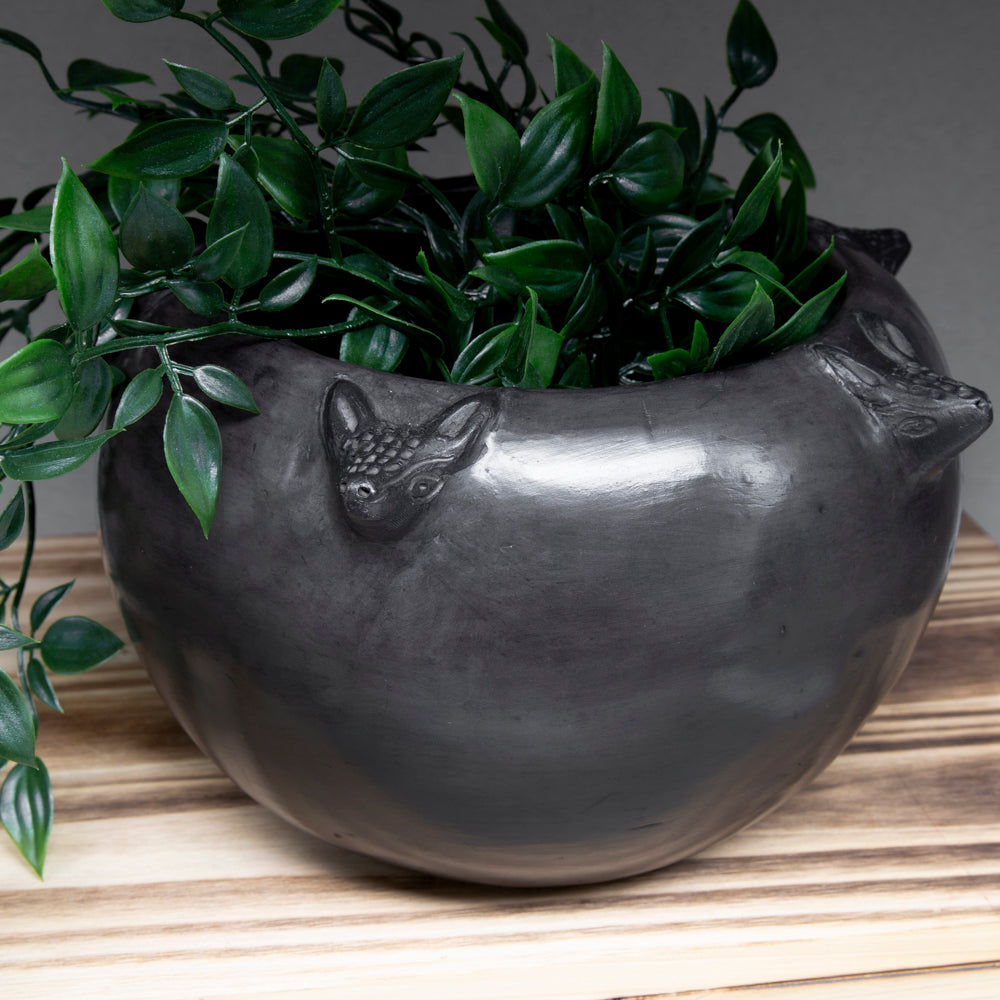 Barro Negro Armadillo Planter