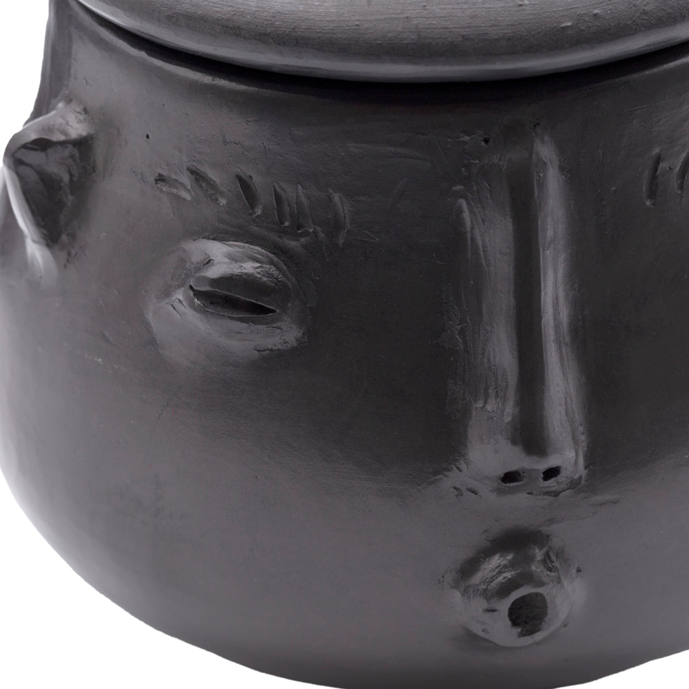 Barro Negro Whistler Face Sugar Bowl