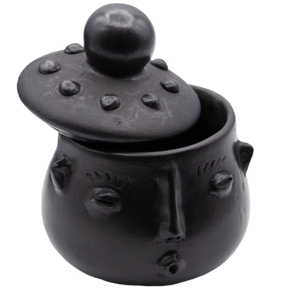 Barro Negro Whistler Face Sugar Bowl