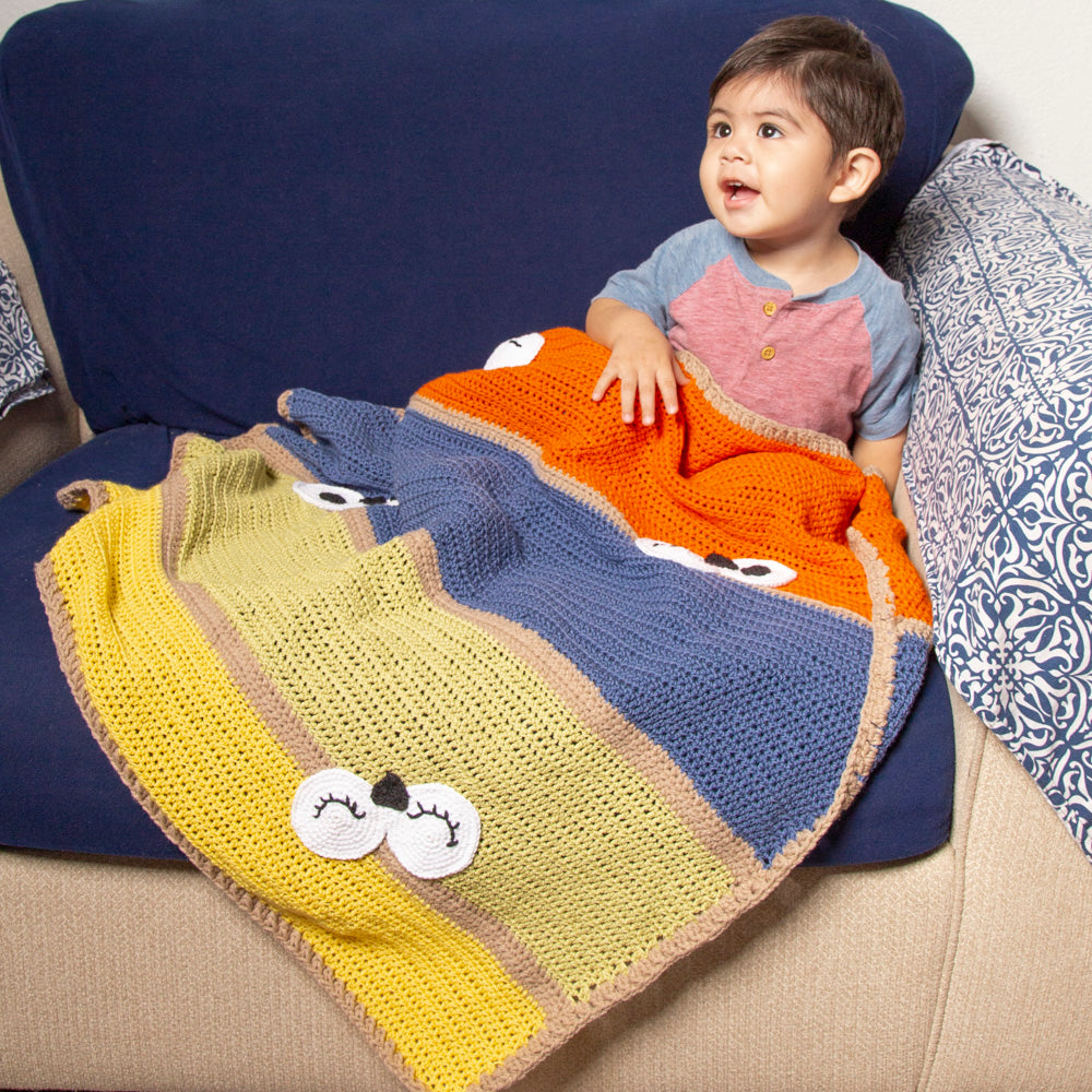 Aguascalientes Crochet Baby Blanket