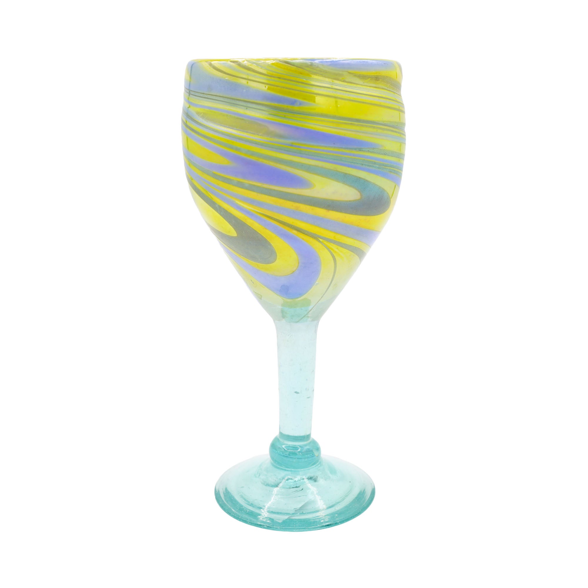 Tonalá Hand-Blown Wine Glass