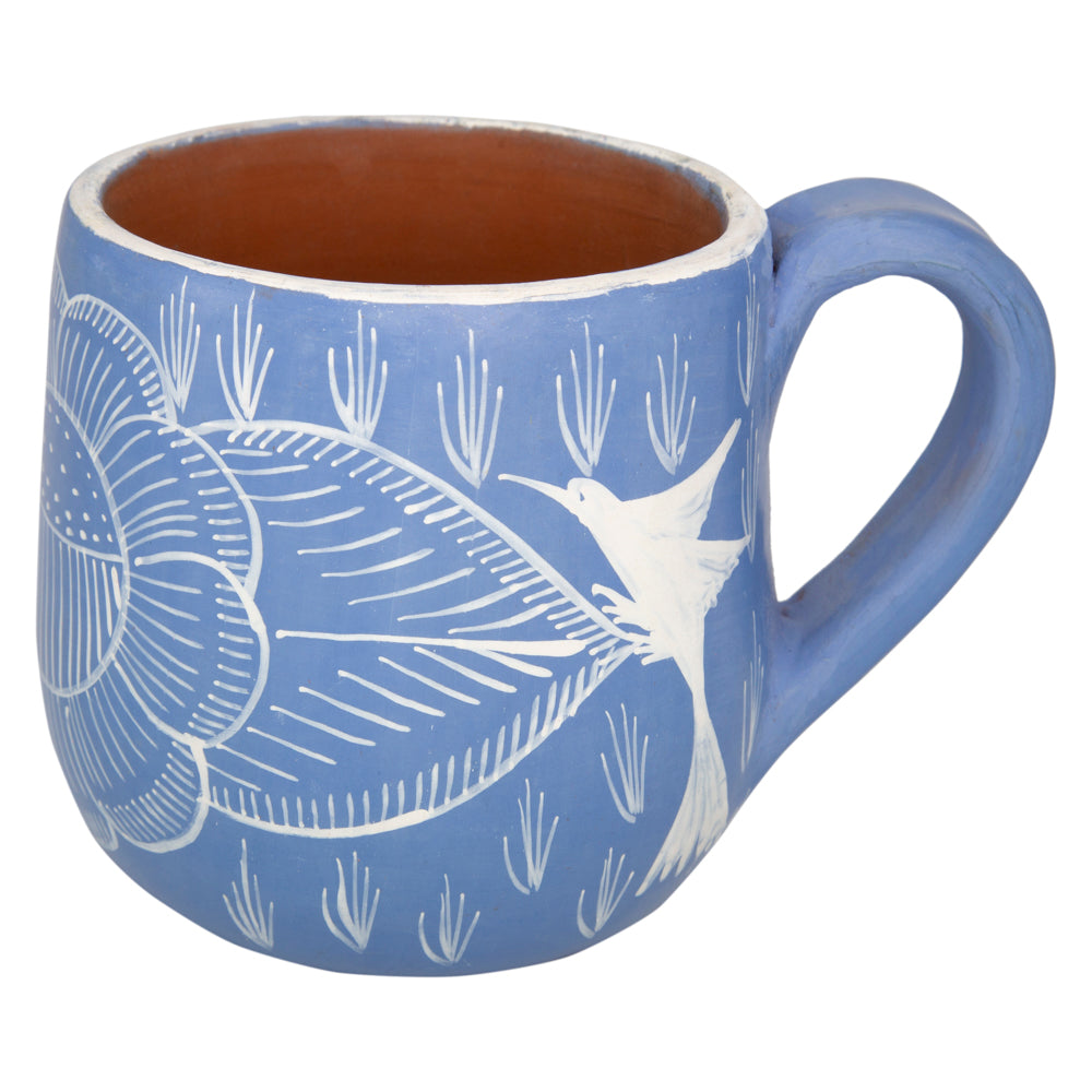 Huancito Hand-Painted Clay Mug