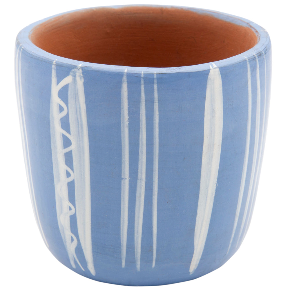Huancito Hand-Painted Clay Tea Cup
